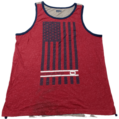 Levi's Levi's Sleeveless T-Shirt USA Flag Stretchable Size US L / EU 52-54 / 3 - 1 Thumbnail