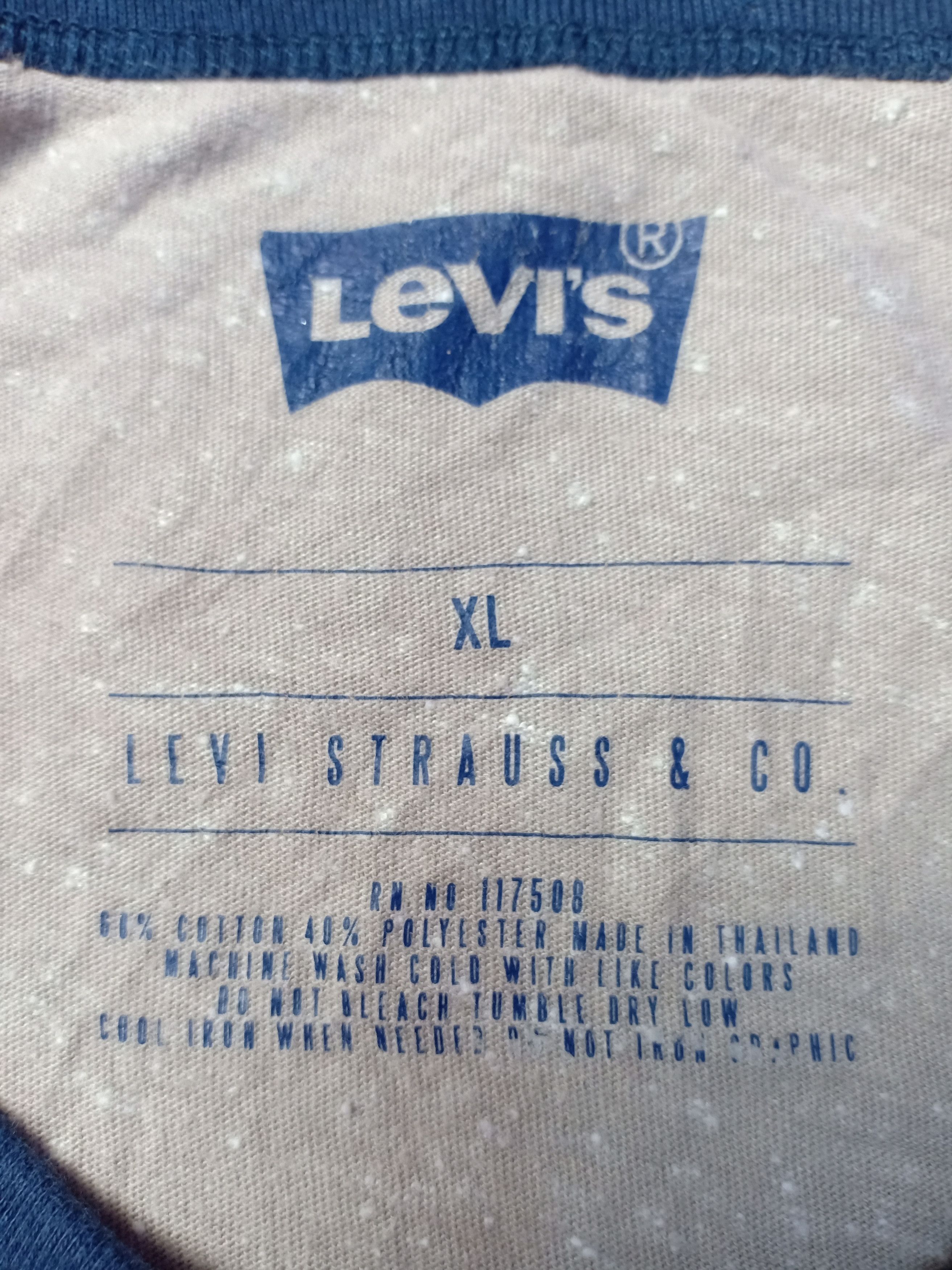 Levi's Levi's Sleeveless T-Shirt USA Flag Stretchable Size US L / EU 52-54 / 3 - 4 Thumbnail