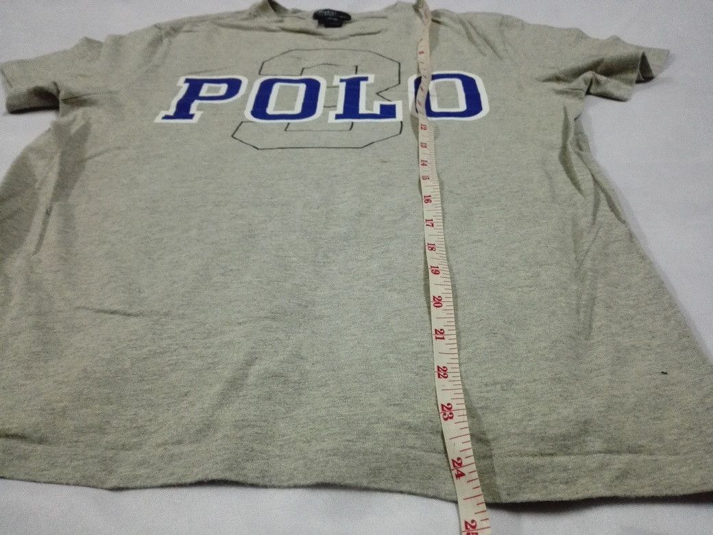 Polo Ralph Lauren × Vintage POLO RALPH LAUREN Classic Spell Out Tee Size M / US 6-8 / IT 42-44 - 6 Thumbnail