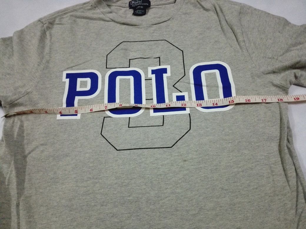 Polo Ralph Lauren × Vintage POLO RALPH LAUREN Classic Spell Out Tee Size M / US 6-8 / IT 42-44 - 5 Thumbnail