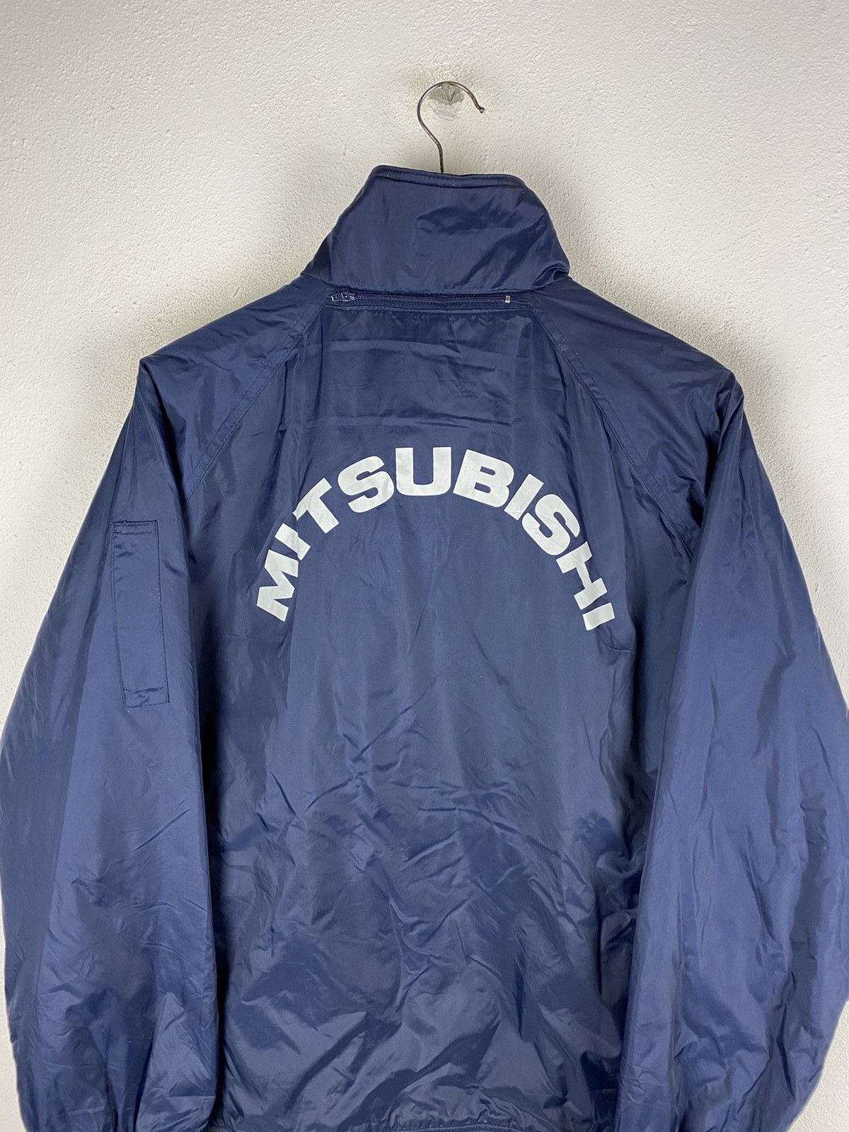 Japanese Brand × Vintage MITSUBISHI WORKER JACKET TOP AUTOMOTIVE BRAND Size US L / EU 52-54 / 3 - 5 Thumbnail