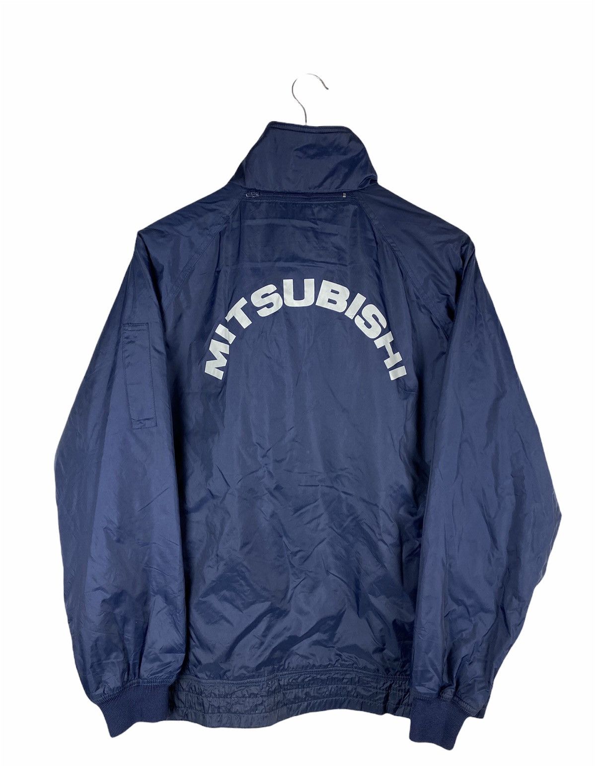 Japanese Brand × Vintage MITSUBISHI WORKER JACKET TOP AUTOMOTIVE BRAND Size US L / EU 52-54 / 3 - 1 Thumbnail