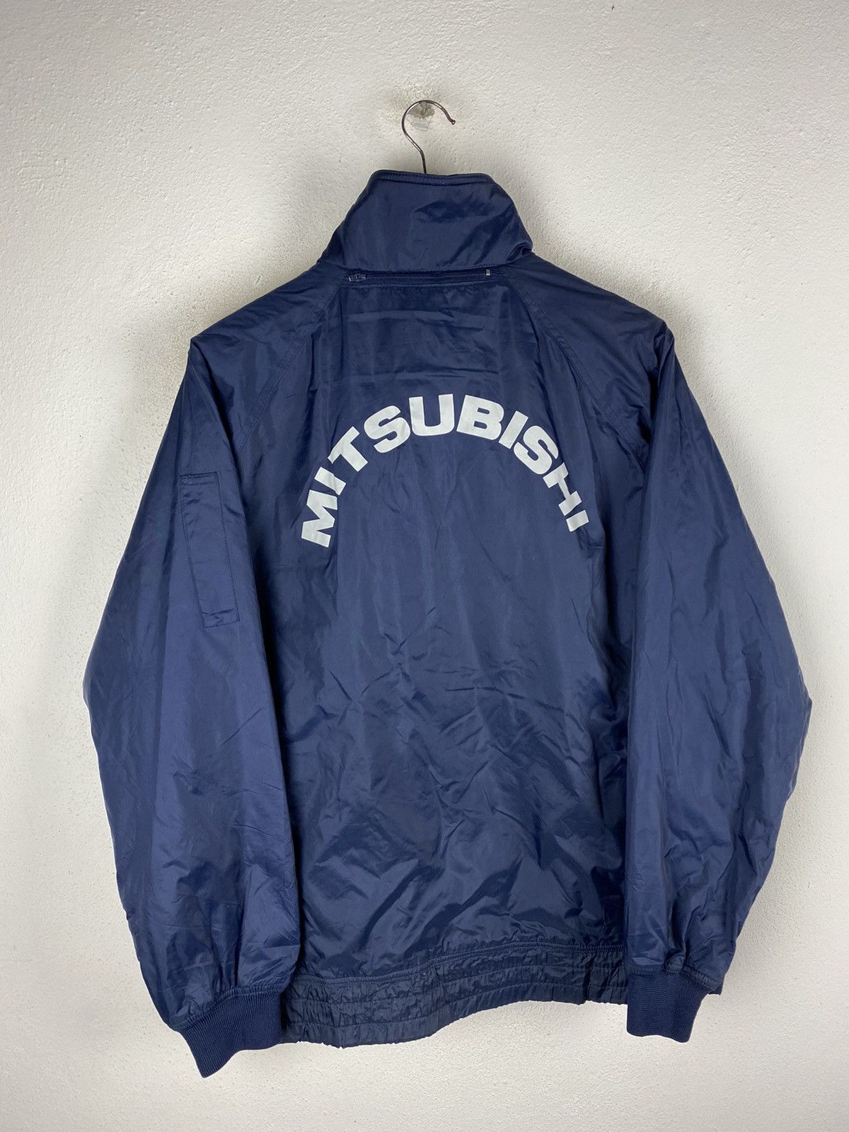 Japanese Brand × Vintage MITSUBISHI WORKER JACKET TOP AUTOMOTIVE BRAND Size US L / EU 52-54 / 3 - 3 Thumbnail