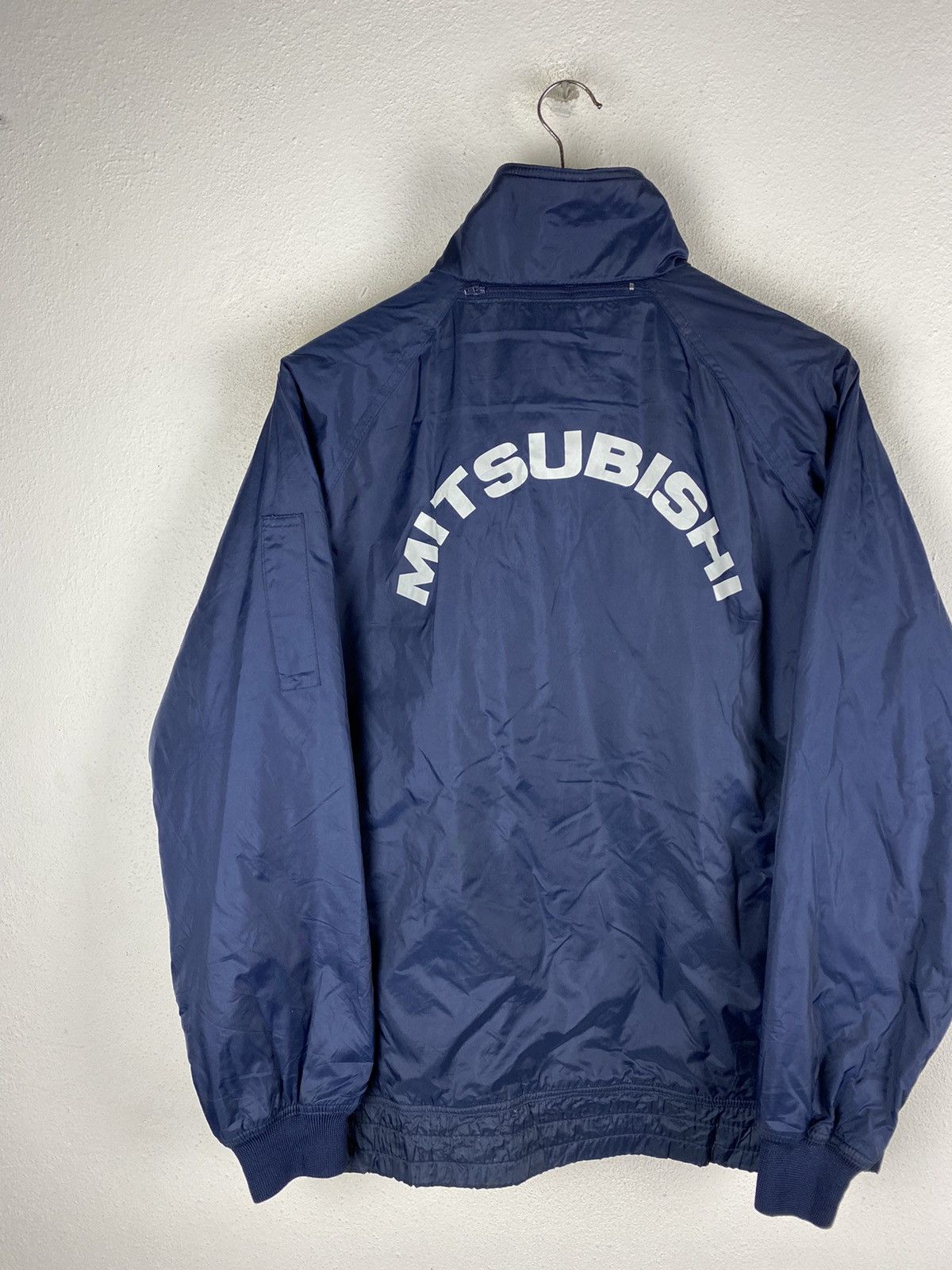 Japanese Brand × Vintage MITSUBISHI WORKER JACKET TOP AUTOMOTIVE BRAND Size US L / EU 52-54 / 3 - 4 Thumbnail