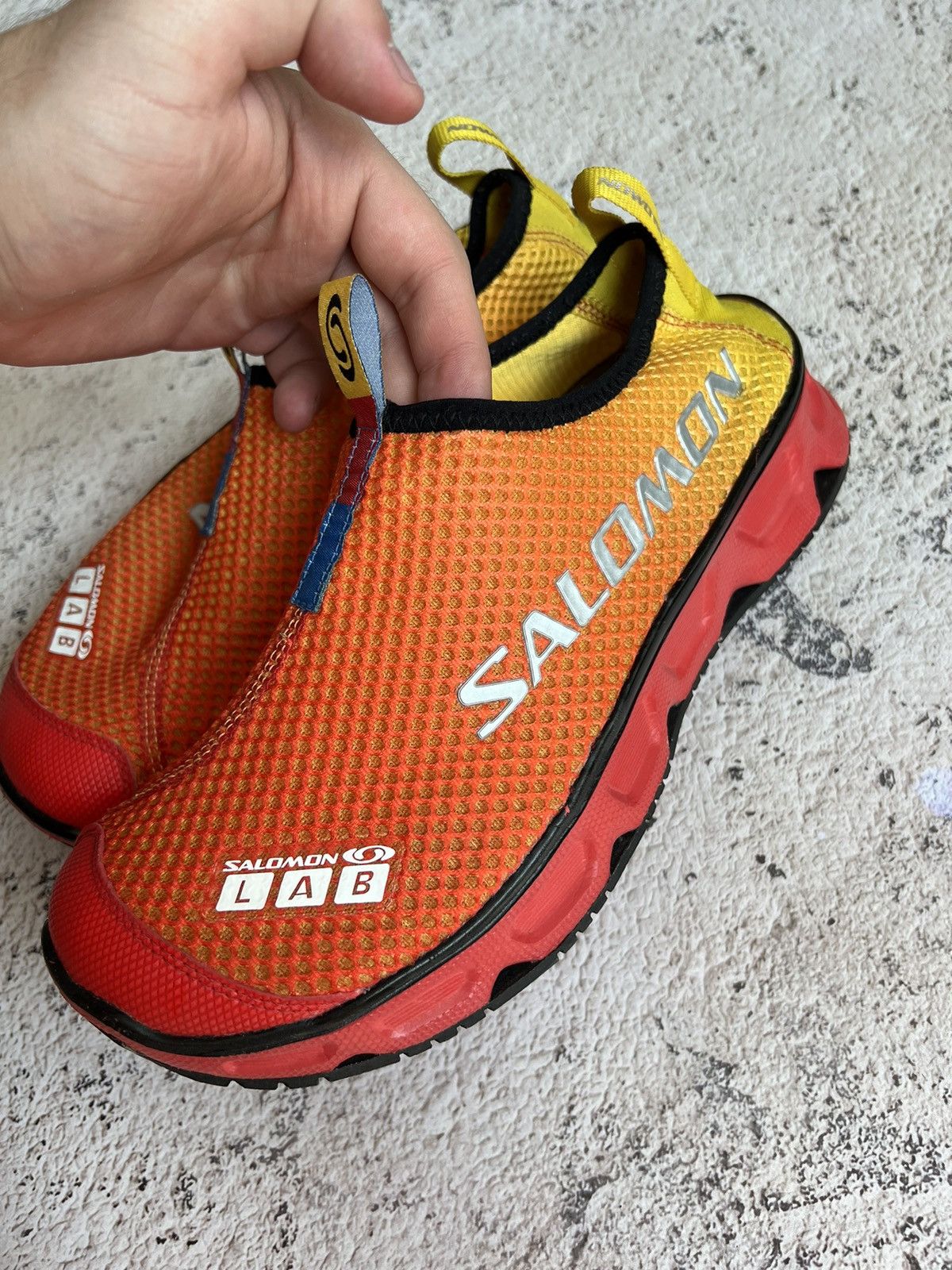 Salomon × Vintage 2009 Rare Vintage Salomon Red RX Moc Advanced Slippers Size US 8 / EU 41 - 9 Thumbnail