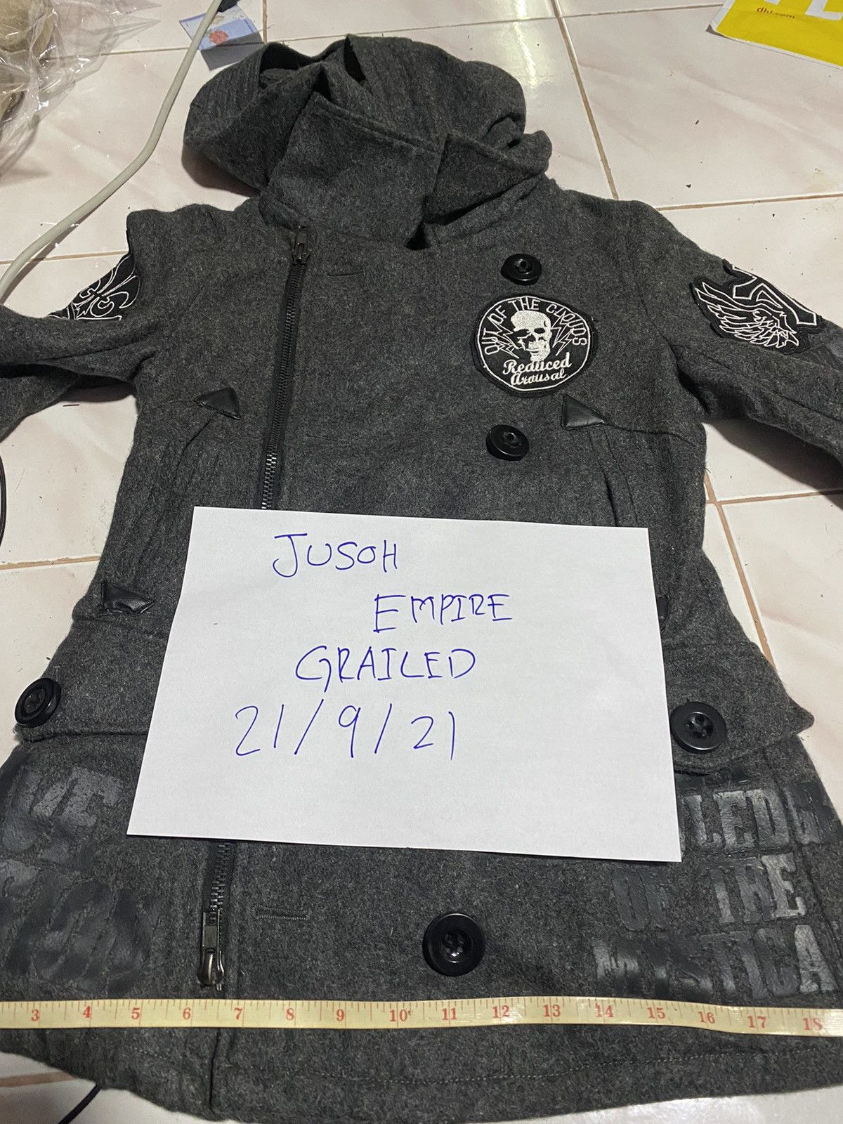 Japanese Brand Ghost of Harlem Gothic Military Peacoat – Japanese Size US S / EU 44-46 / 1 - 14 Thumbnail