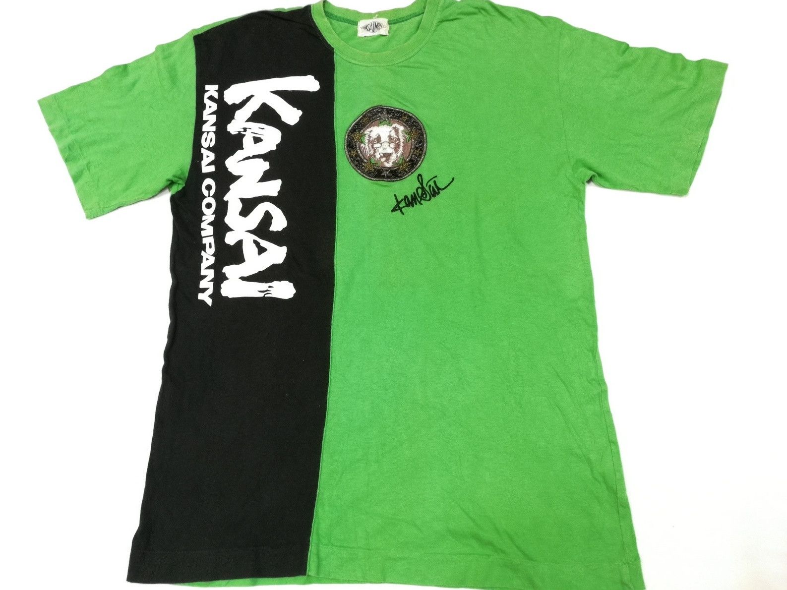 Japanese Brand Kansai Impact Company Big Logo o2 Vintage Size US M / EU 48-50 / 2 - 1 Thumbnail