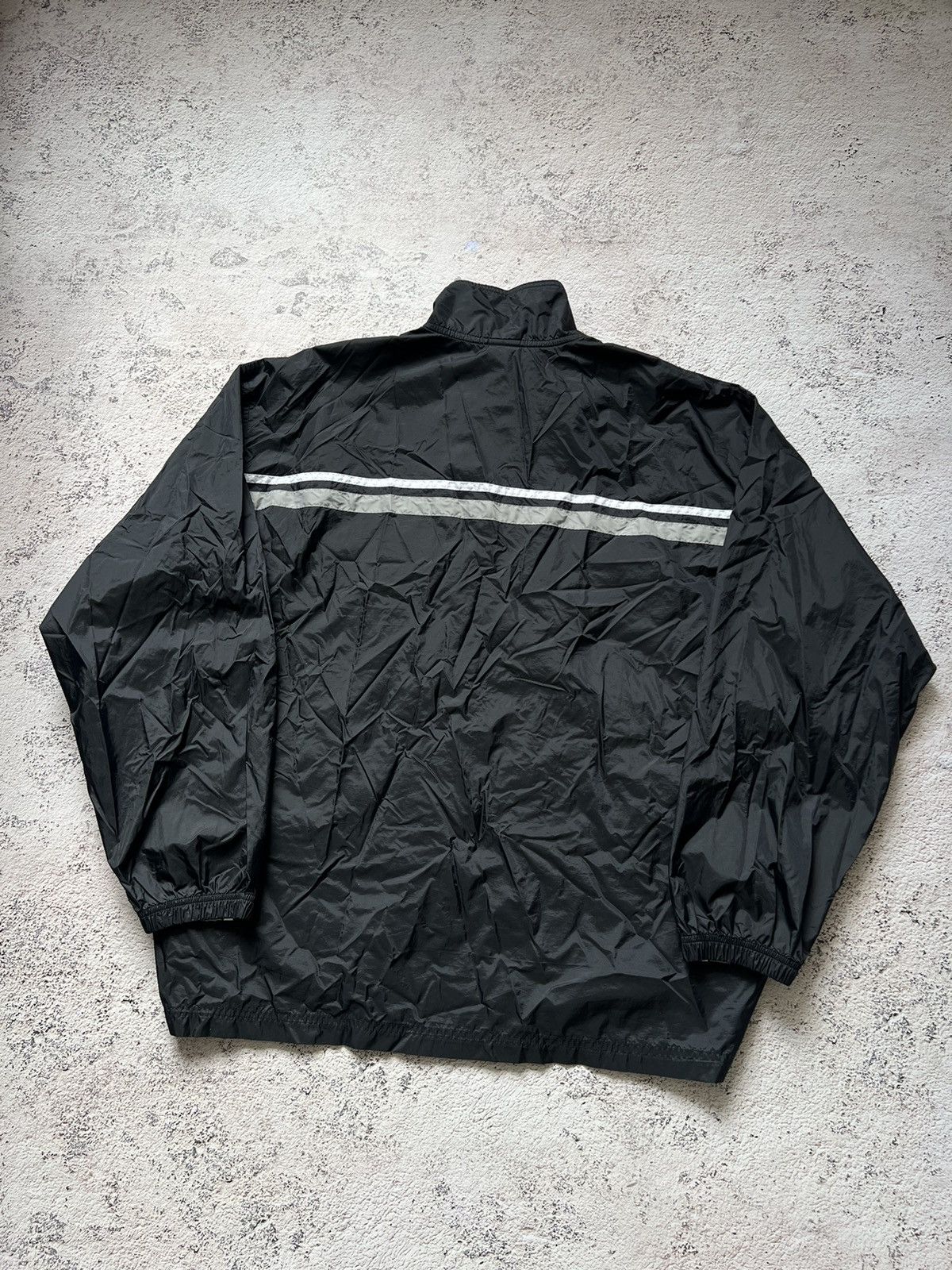 Nike × Vintage Y2k Vintage Nike Nylon Black Light Jacket Size US XL / EU 56 / 4 - 10 Thumbnail