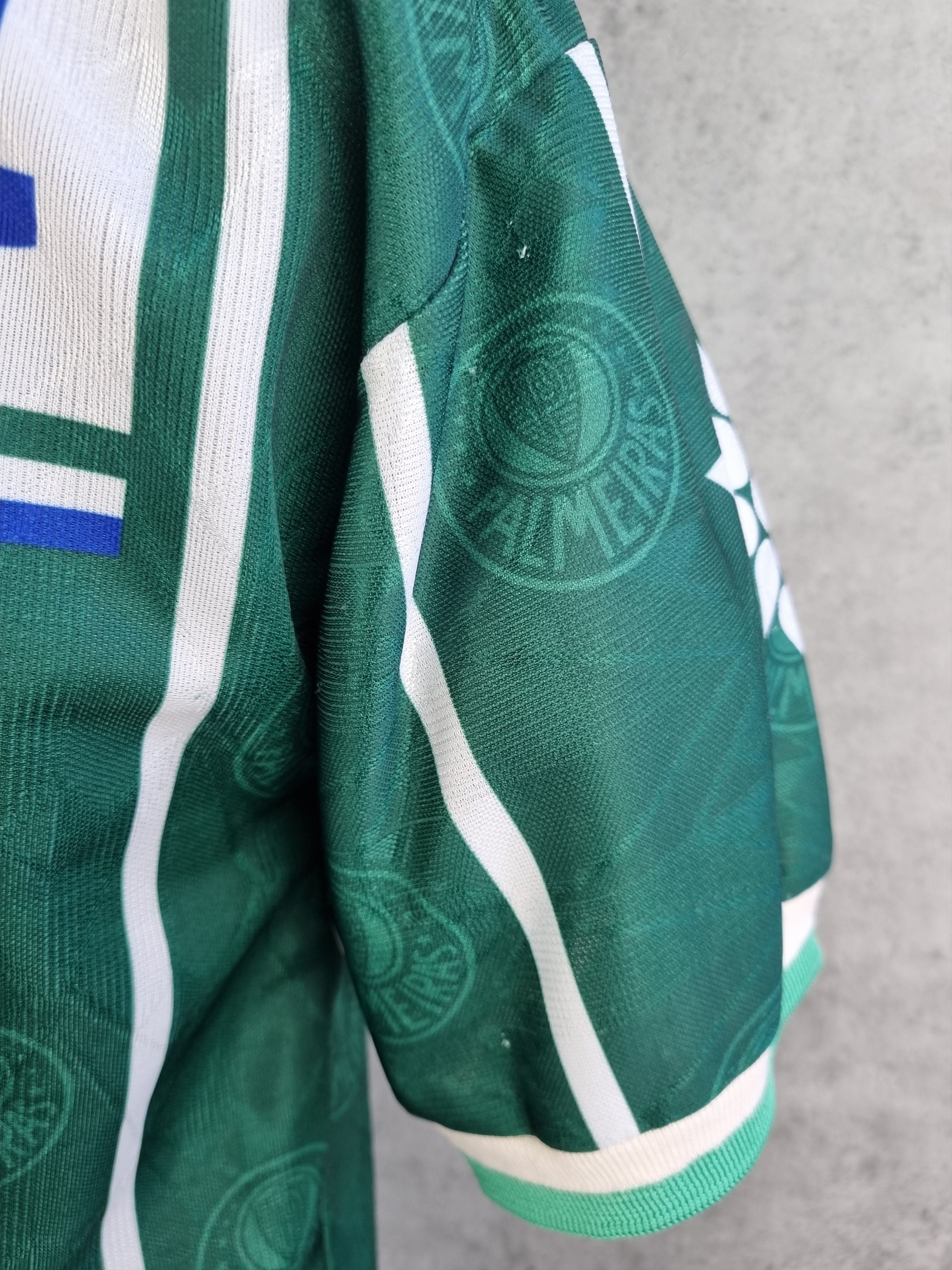 Reebok × Vintage 1996 F.P.F. S.E. Palmeiras Parmalat Vintage Reebok Jersey Size US L / EU 52-54 / 3 - 17 Thumbnail