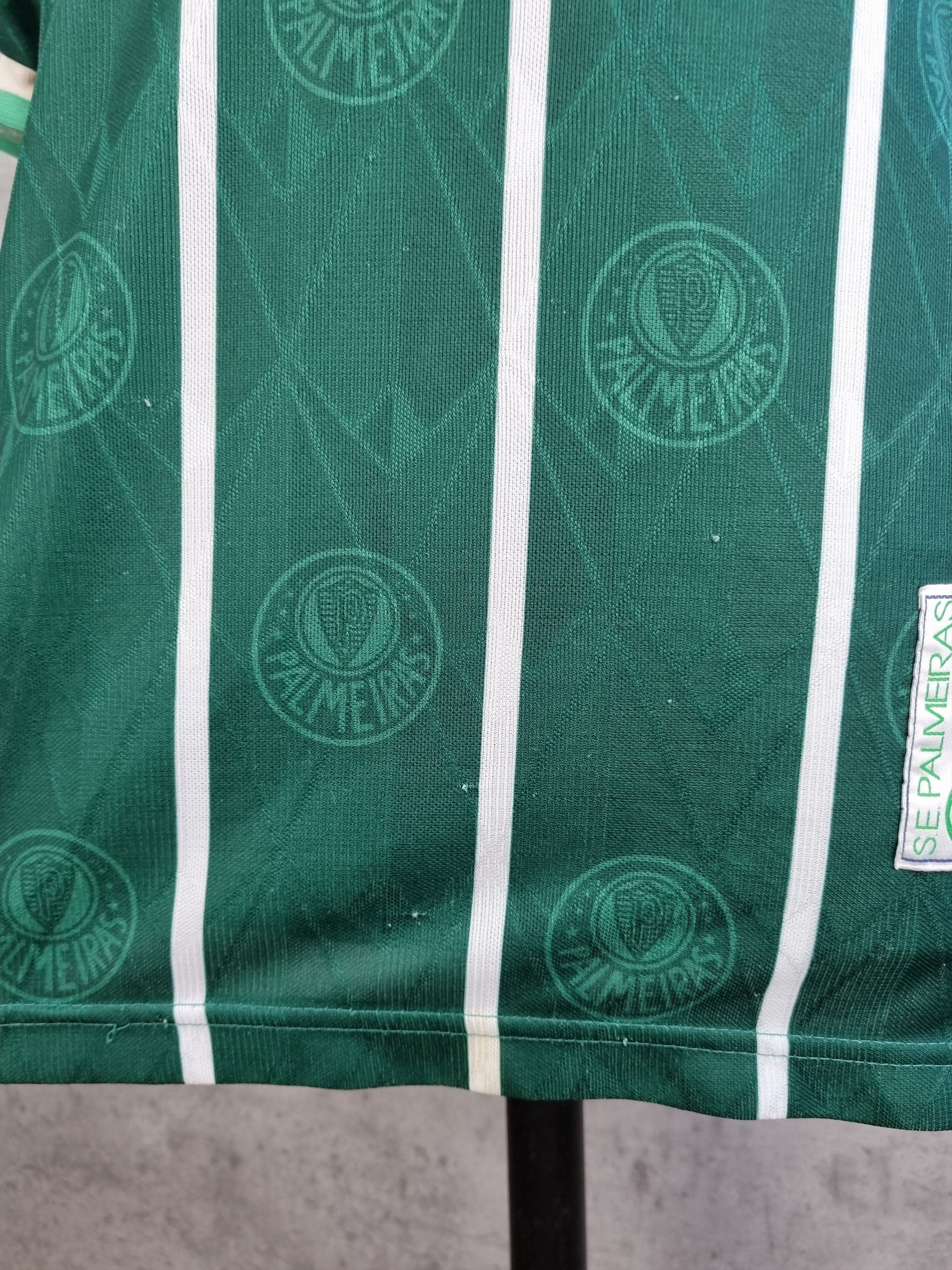 Reebok × Vintage 1996 F.P.F. S.E. Palmeiras Parmalat Vintage Reebok Jersey Size US L / EU 52-54 / 3 - 13 Thumbnail