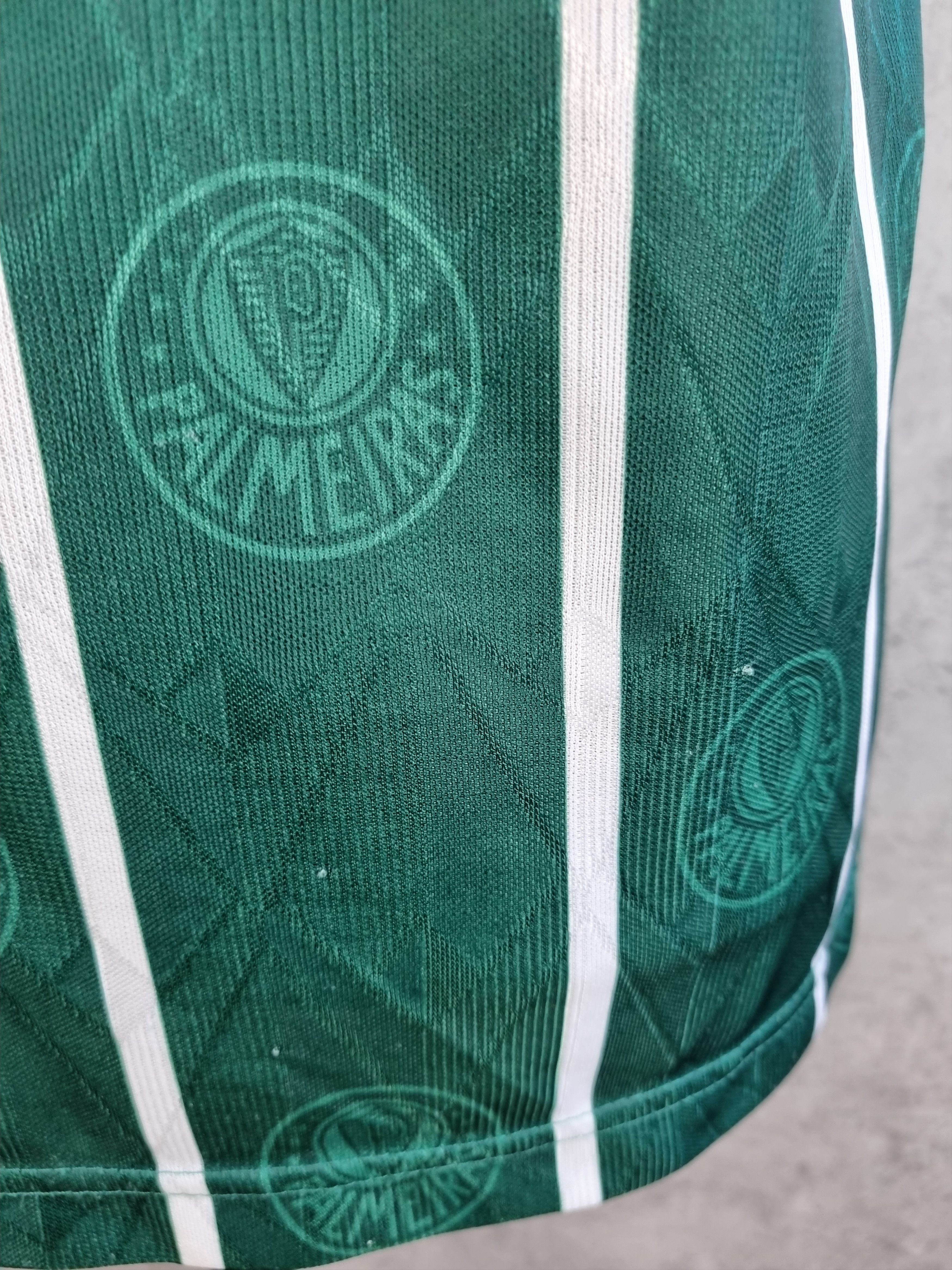 Reebok × Vintage 1996 F.P.F. S.E. Palmeiras Parmalat Vintage Reebok Jersey Size US L / EU 52-54 / 3 - 18 Thumbnail