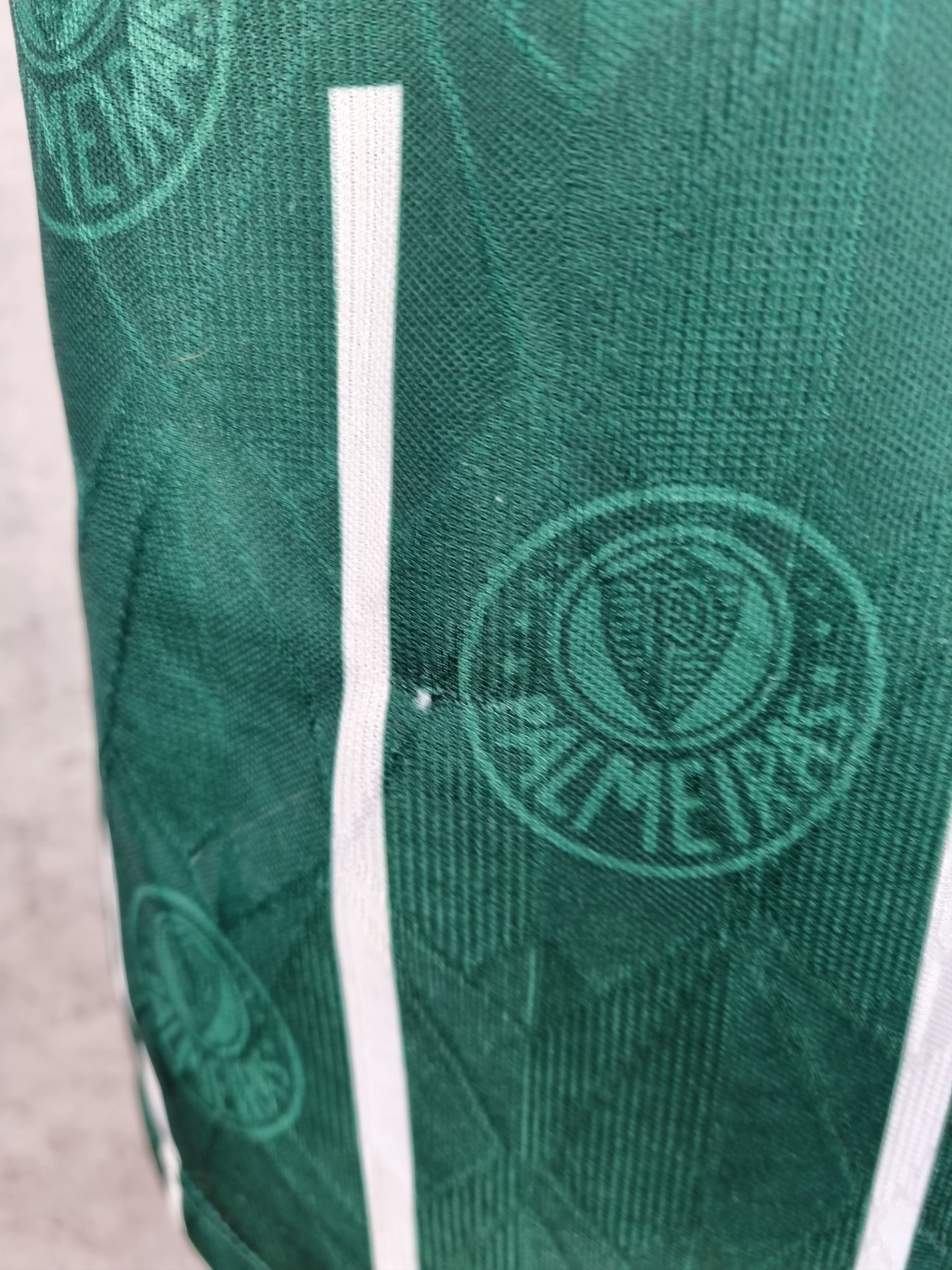 Reebok × Vintage 1996 F.P.F. S.E. Palmeiras Parmalat Vintage Reebok Jersey Size US L / EU 52-54 / 3 - 19 Thumbnail