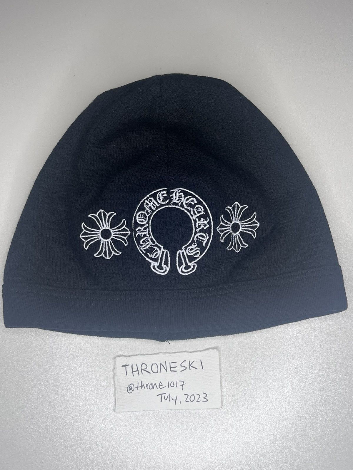 Chrome Hearts Horseshoe Skull Cap Beanie