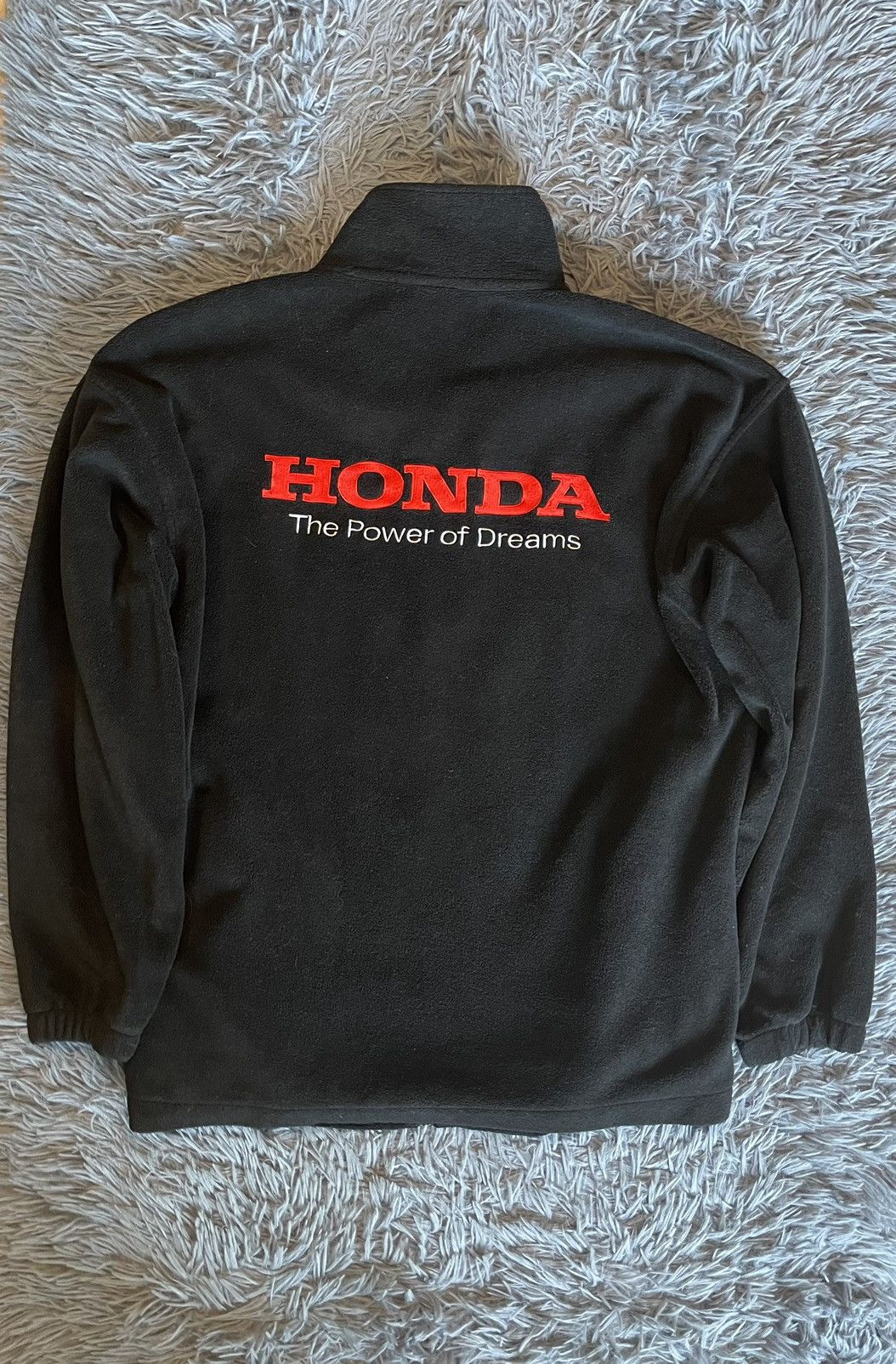 Honda Honda Racing 90s vintage screen stars fleece jacket Size US XL / EU 56 / 4 - 1 Thumbnail