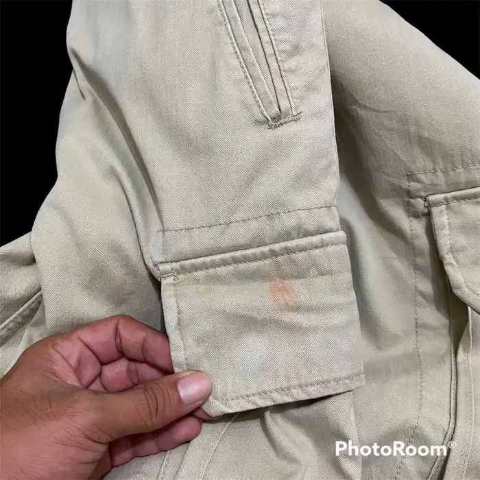 Gap Vintage HBT GAP Multi Pocket Baggy Cargo Pants Size US 34 / EU 50 - 6 Thumbnail
