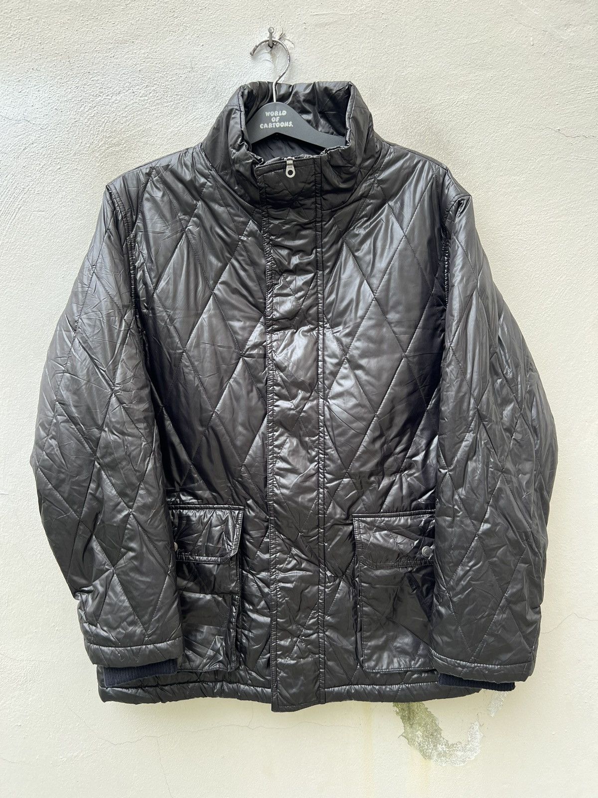 Vintage Vintage Yoshiyuki Konishi Futuro Quilted Puffer Coat Jacket Size US L / EU 52-54 / 3 - 1 Thumbnail