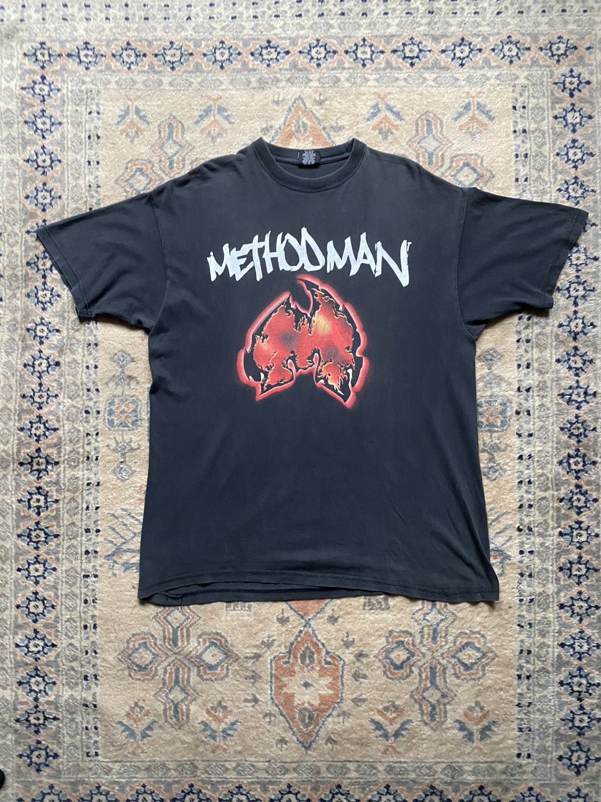 90s MethodMan WuTang Rap Tees - XXL