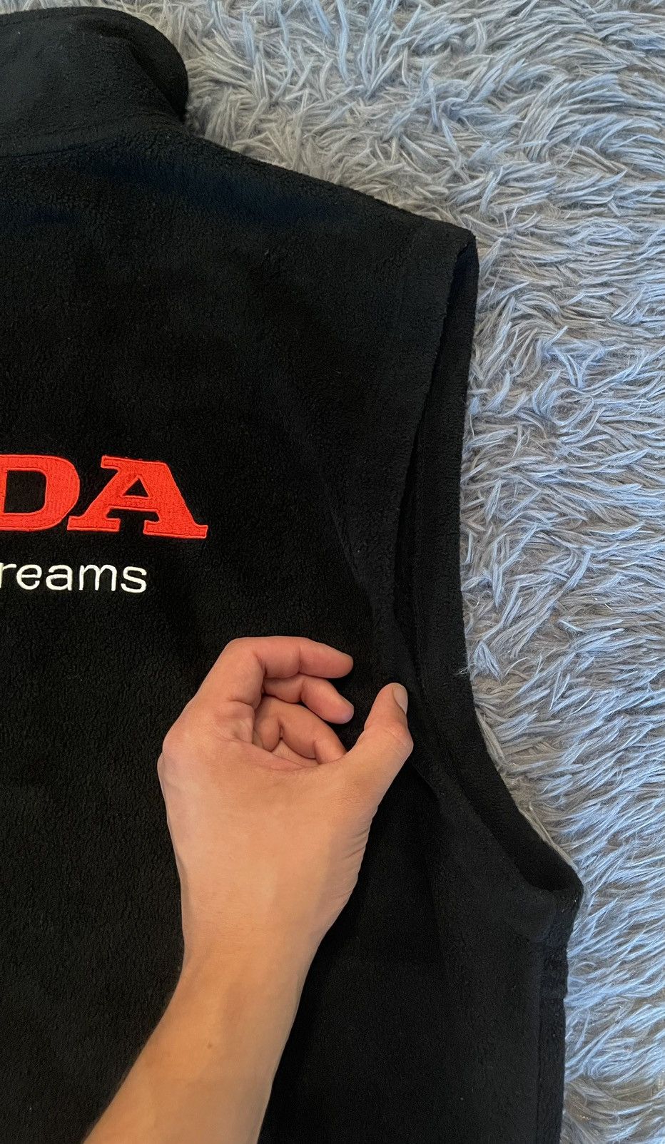 Honda × Japanese Brand Honda Racing 90s vintage Japanese fleece vest screen stars Size US XL / EU 56 / 4 - 7 Thumbnail