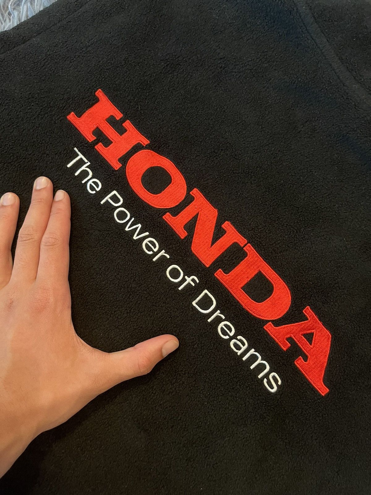 Honda × Japanese Brand Honda Racing 90s vintage Japanese fleece vest screen stars Size US XL / EU 56 / 4 - 6 Thumbnail