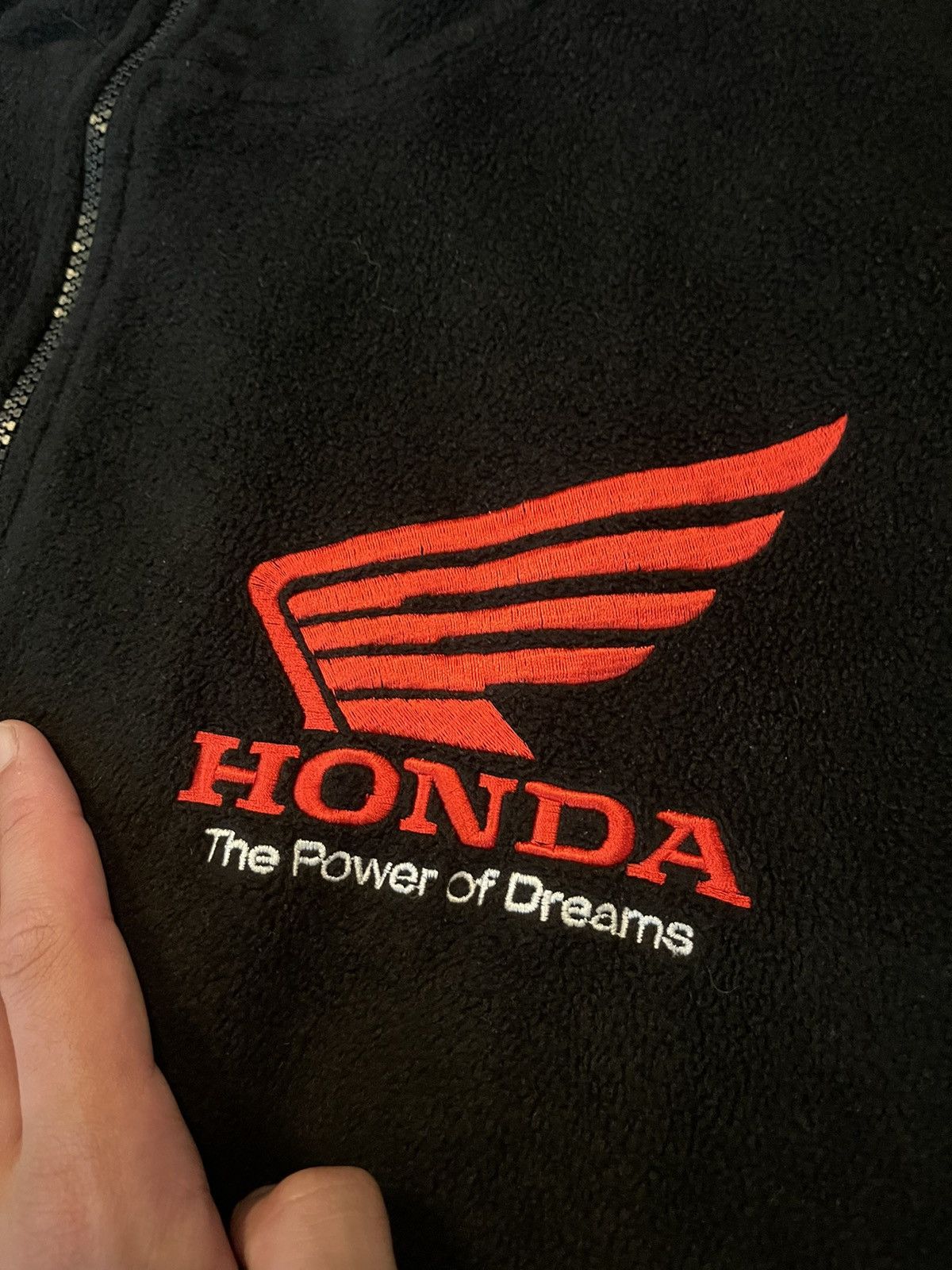 Honda × Japanese Brand Honda Racing 90s vintage Japanese fleece vest screen stars Size US XL / EU 56 / 4 - 3 Thumbnail