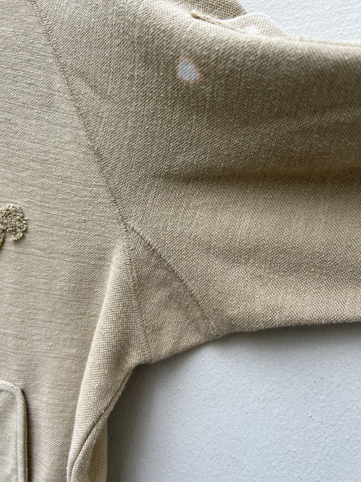 Matsuda Vintage 1990 S/S Collection Monsieur Nicole Zipper Sweater Size US L / EU 52-54 / 3 - 13 Thumbnail
