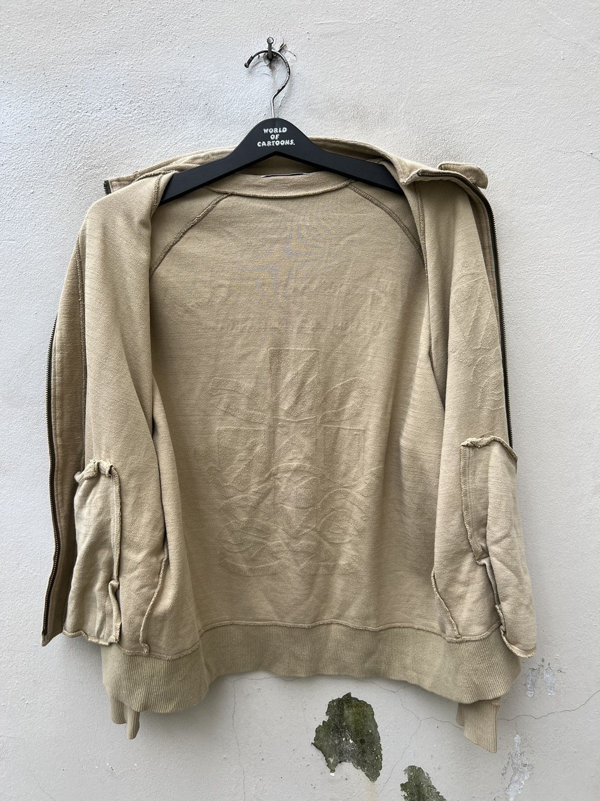 Matsuda Vintage 1990 S/S Collection Monsieur Nicole Zipper Sweater Size US L / EU 52-54 / 3 - 7 Thumbnail