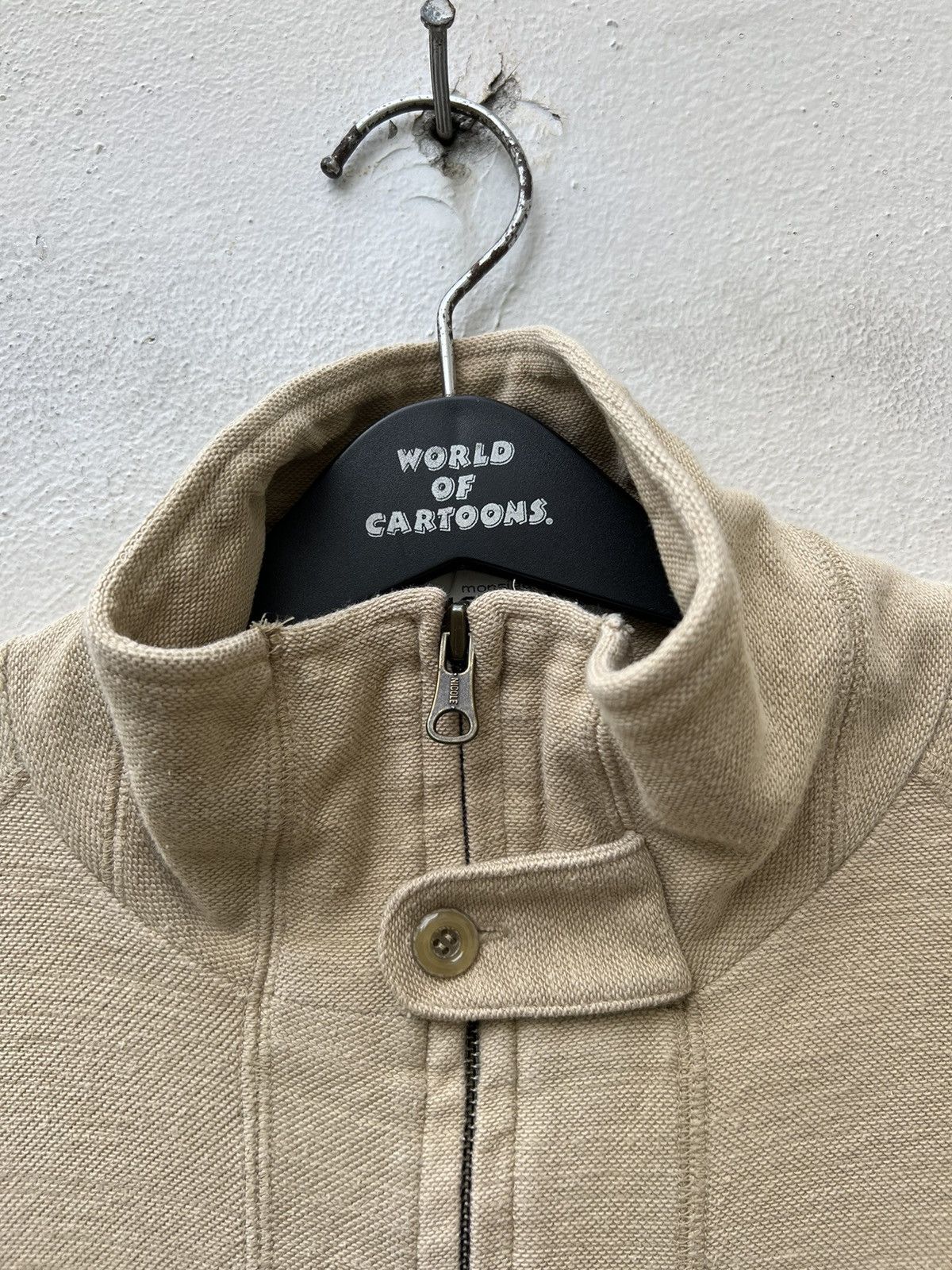 Matsuda Vintage 1990 S/S Collection Monsieur Nicole Zipper Sweater Size US L / EU 52-54 / 3 - 10 Thumbnail