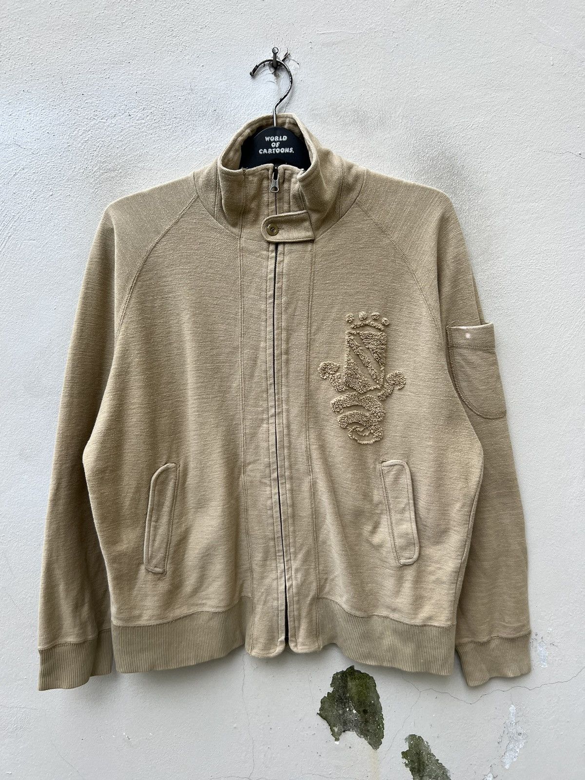 Matsuda Vintage 1990 S/S Collection Monsieur Nicole Zipper Sweater Size US L / EU 52-54 / 3 - 8 Thumbnail