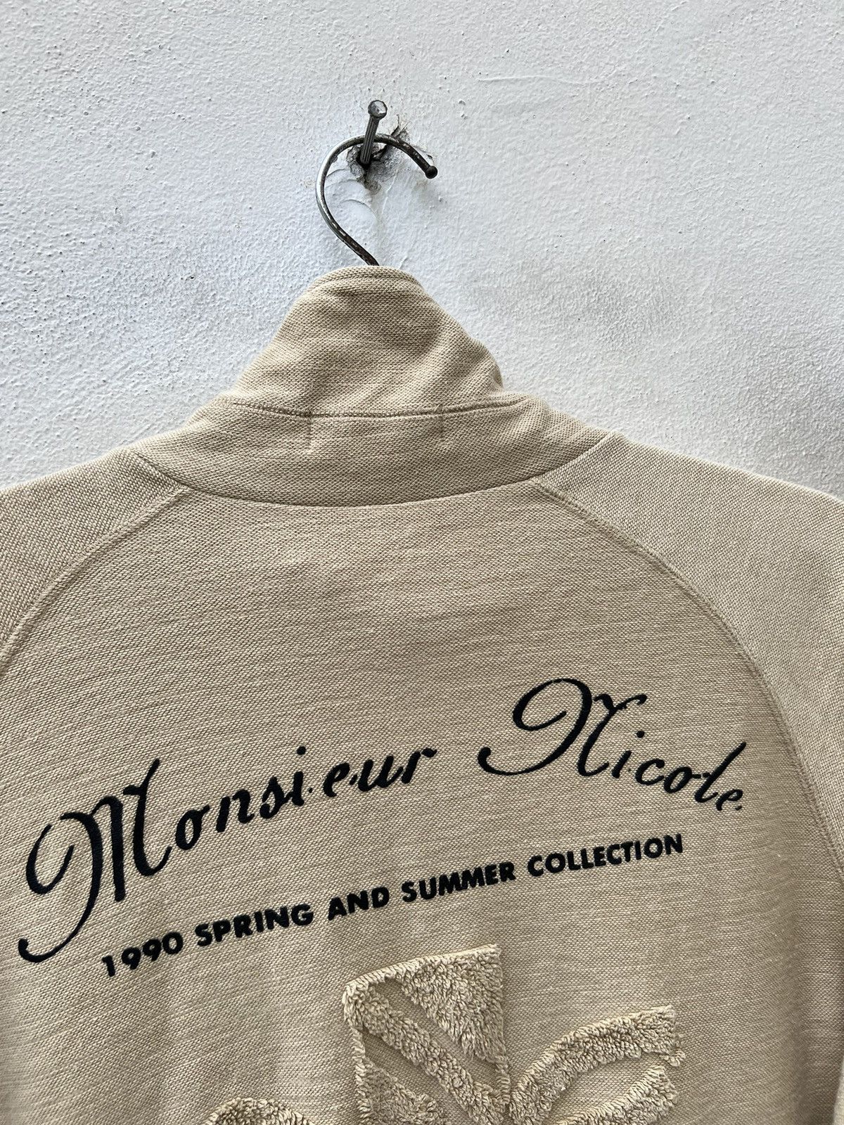 Matsuda Vintage 1990 S/S Collection Monsieur Nicole Zipper Sweater Size US L / EU 52-54 / 3 - 2 Thumbnail