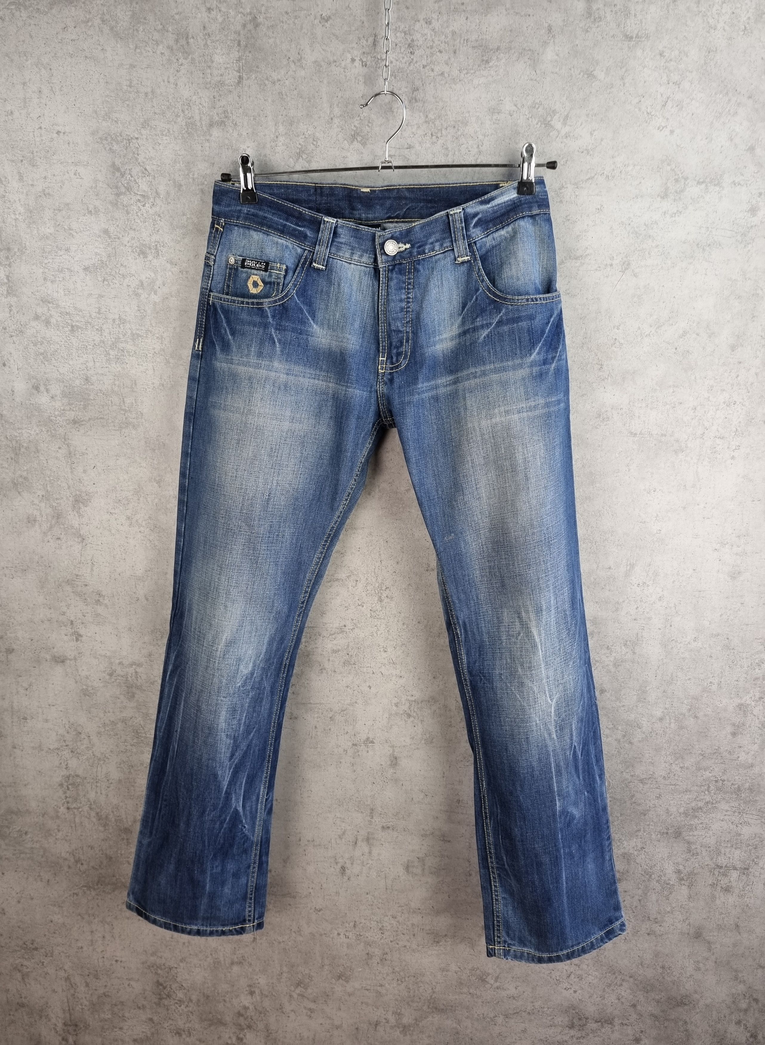 Japanese Brand × Southpole South Pole Big Logo Attractive Denim Jeans Size US 30 / EU 46 - 2 Thumbnail
