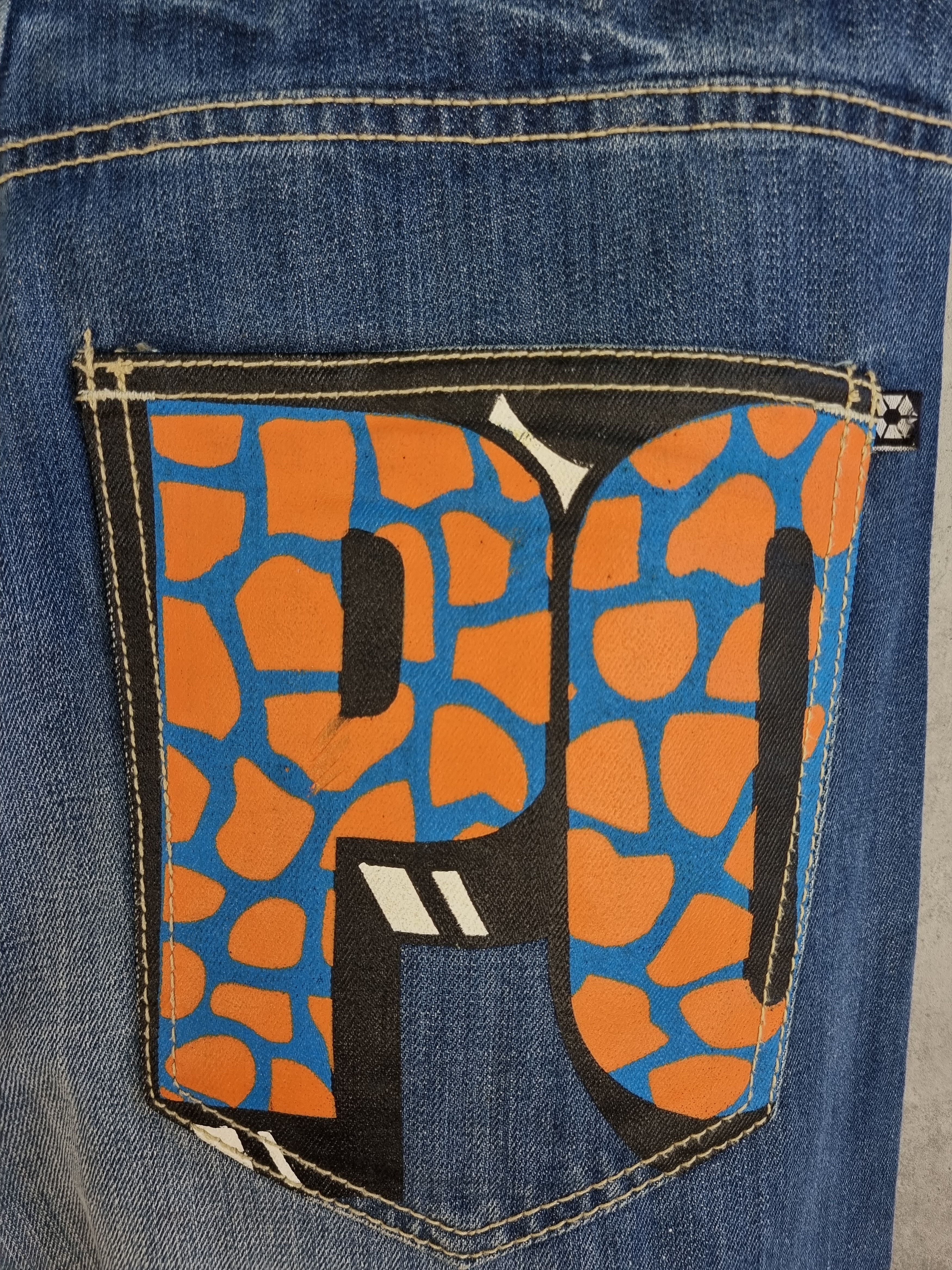 Japanese Brand × Southpole South Pole Big Logo Attractive Denim Jeans Size US 30 / EU 46 - 9 Thumbnail