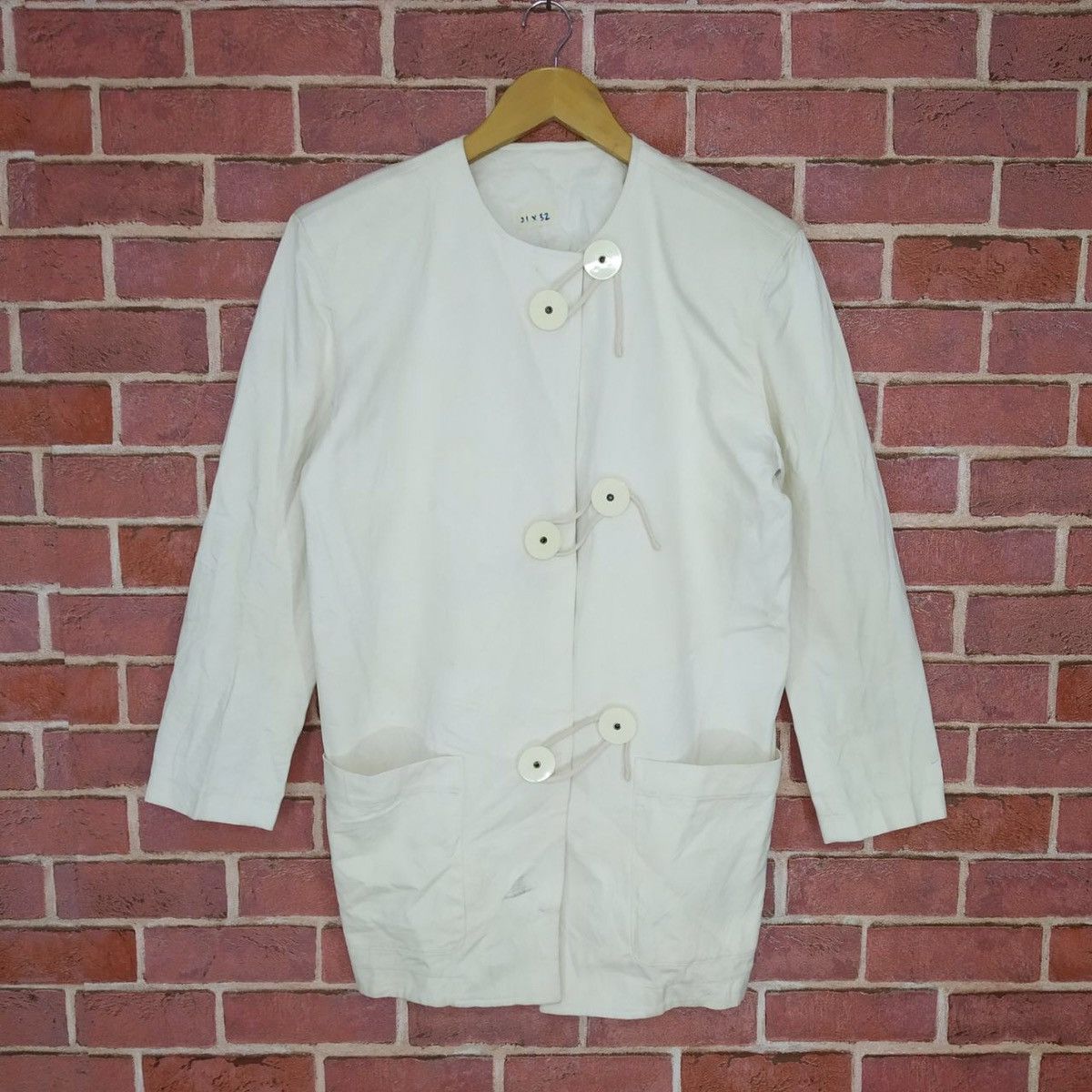 Issey Miyake Rare!! Issey Miyake Japanese Brand Double Pocket Punk Style Size US M / EU 48-50 / 2 - 1 Thumbnail