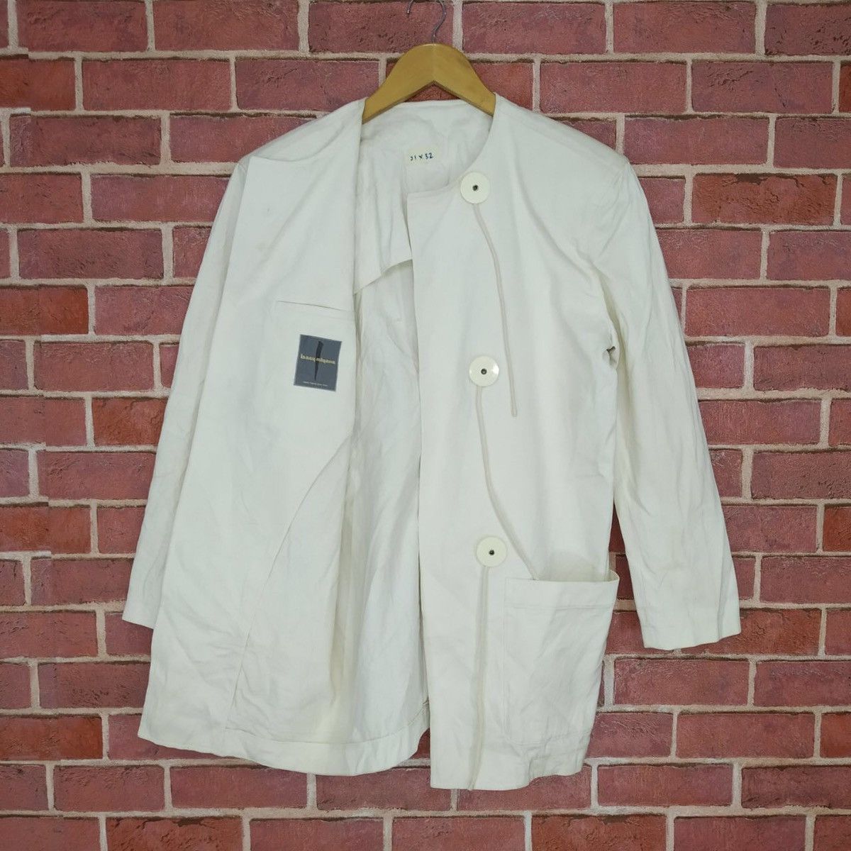 Issey Miyake Rare!! Issey Miyake Japanese Brand Double Pocket Punk Style Size US M / EU 48-50 / 2 - 2 Thumbnail
