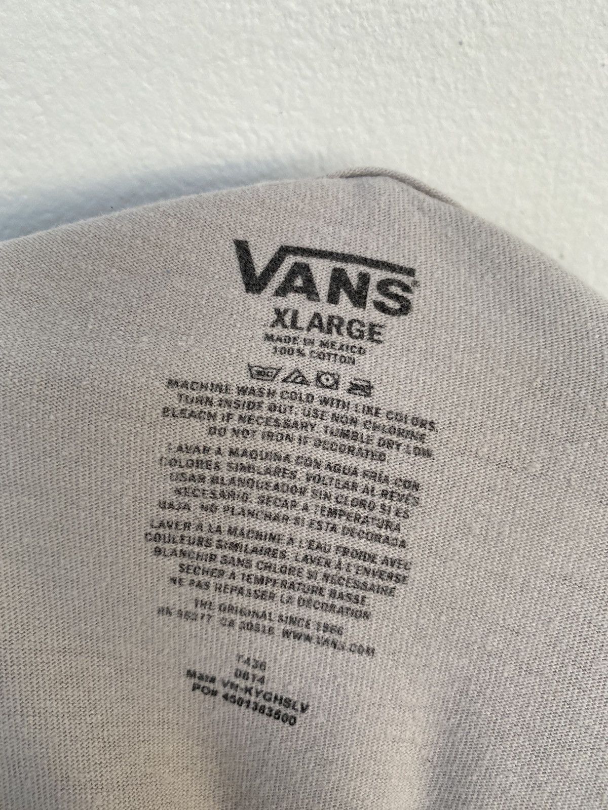 Vans VANS “OFF THE WALL” SHIRT Size US XL / EU 56 / 4 - 6 Thumbnail