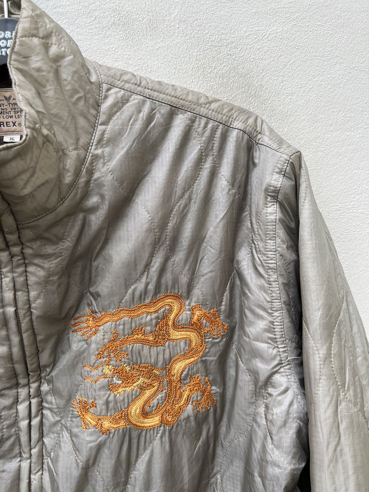 Avirex VTG Avirex Nam War Memorabilia Quilted Souvenir Tour Jacket Size US XL / EU 56 / 4 - 2 Thumbnail