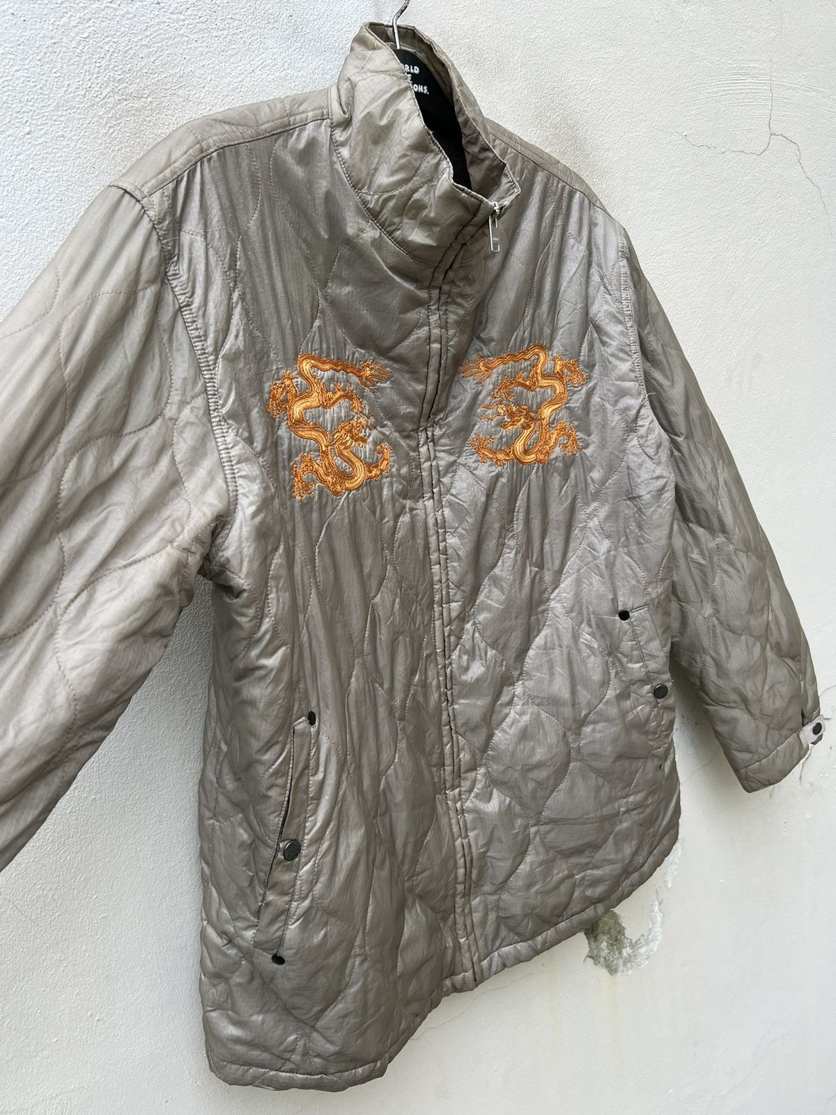 Avirex VTG Avirex Nam War Memorabilia Quilted Souvenir Tour Jacket Size US XL / EU 56 / 4 - 6 Thumbnail