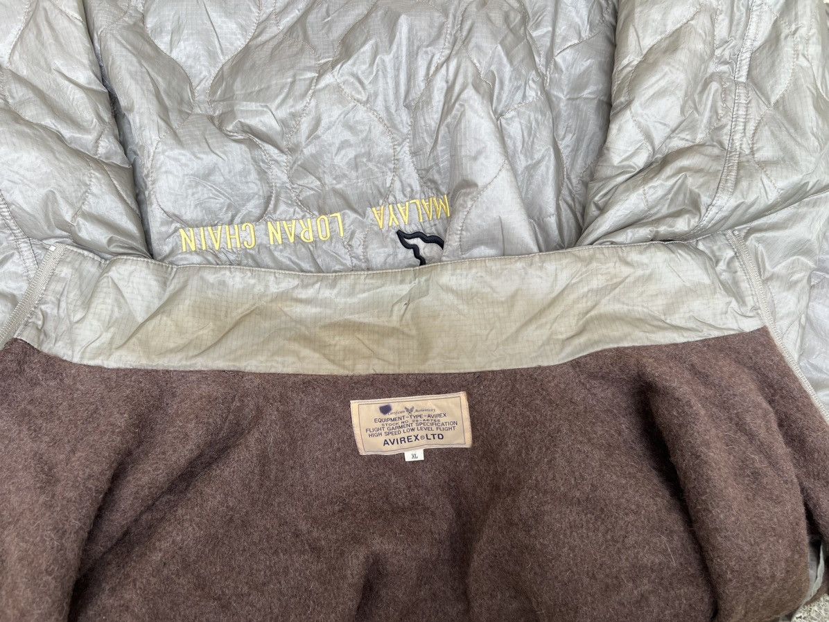 Avirex VTG Avirex Nam War Memorabilia Quilted Souvenir Tour Jacket Size US XL / EU 56 / 4 - 17 Thumbnail