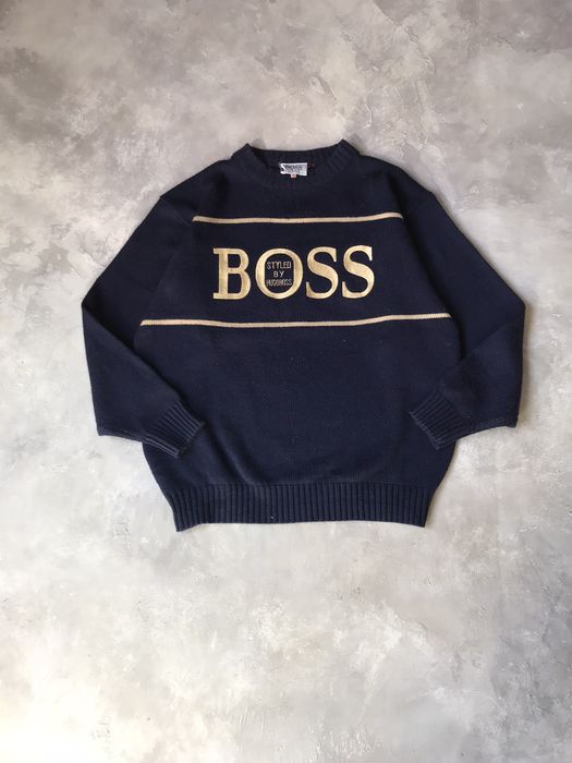 Hugo boss sweatshirt online vintage