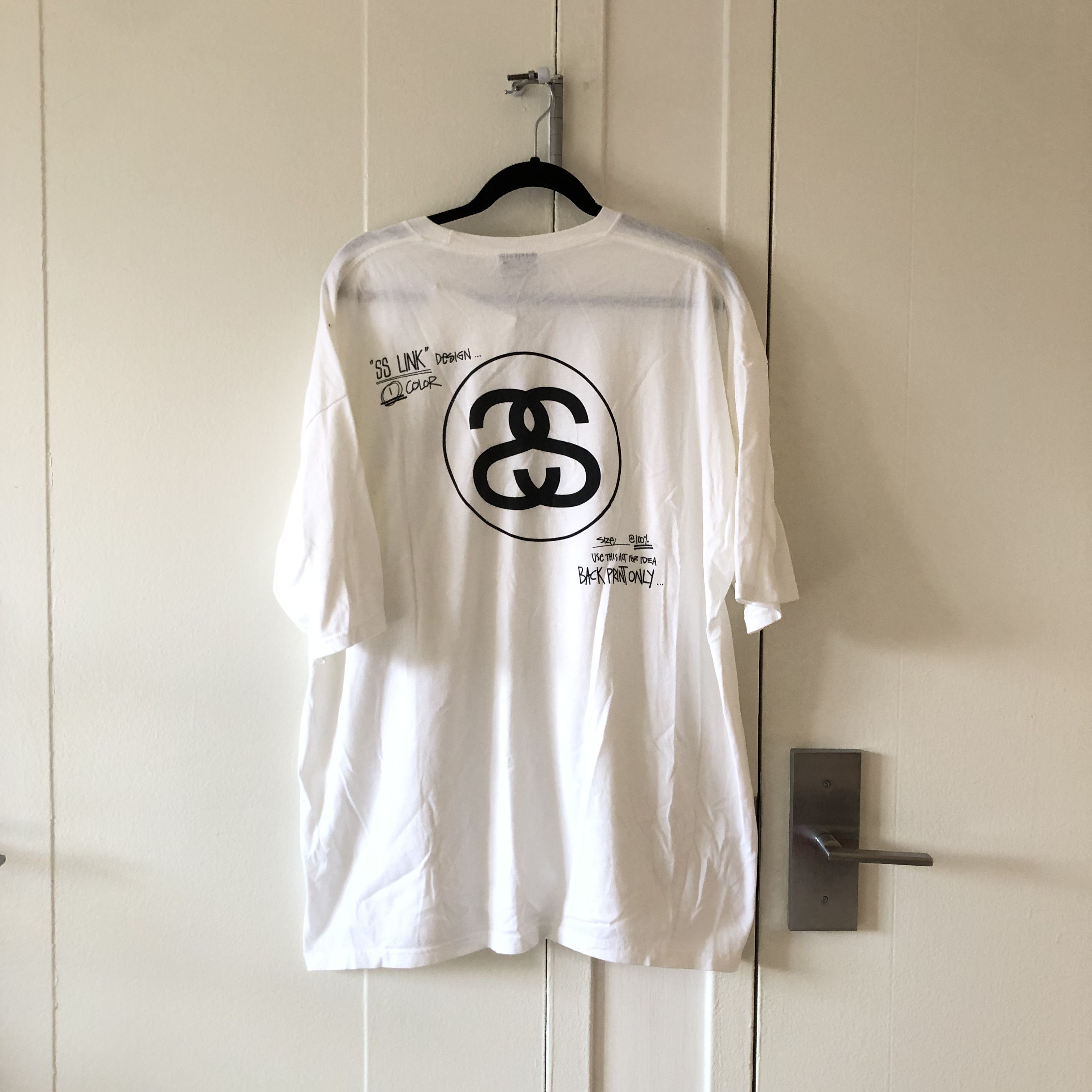 image of Idea Tee in White, Men's (Size 2XL)