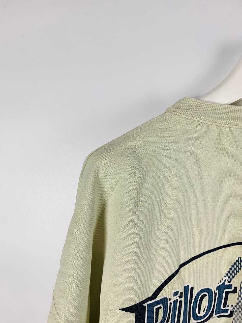 Vintage Pilot System Vintage sweatshirt cotton grey L Size US L / EU 52-54 / 3 - 8 Thumbnail