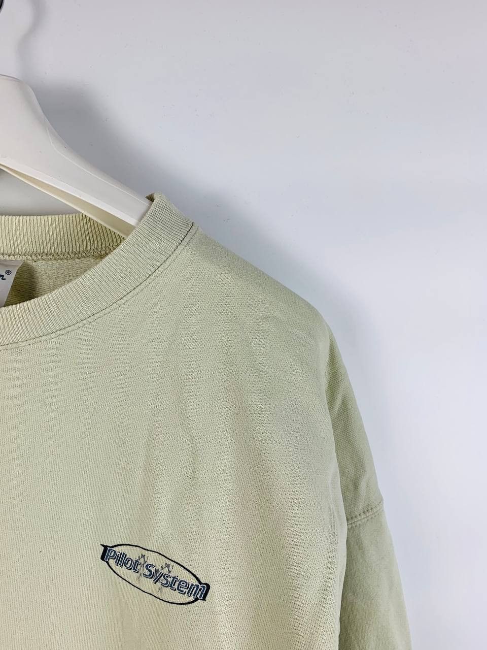 Vintage Pilot System Vintage sweatshirt cotton grey L Size US L / EU 52-54 / 3 - 3 Thumbnail
