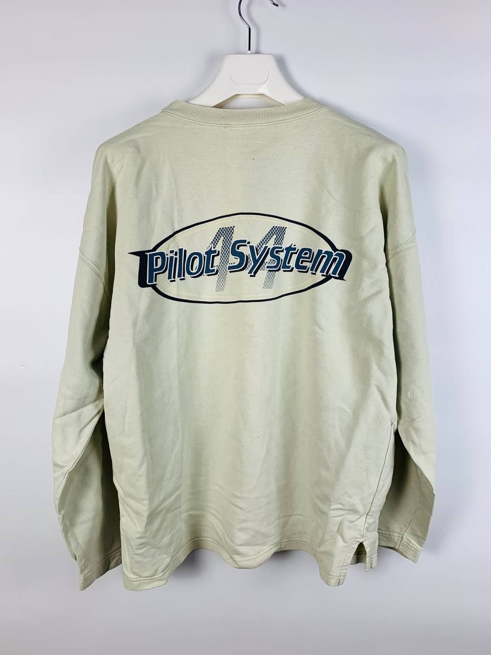 Vintage Pilot System Vintage sweatshirt cotton grey L Size US L / EU 52-54 / 3 - 12 Thumbnail