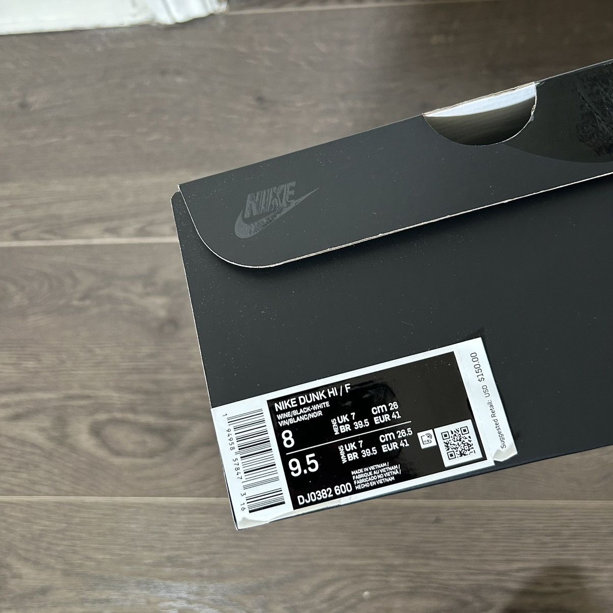 Fragment Design × Nike 2021 Nike Fragment Beijing Dunk High sz 8M Size US 8 / EU 41 - 8 Thumbnail