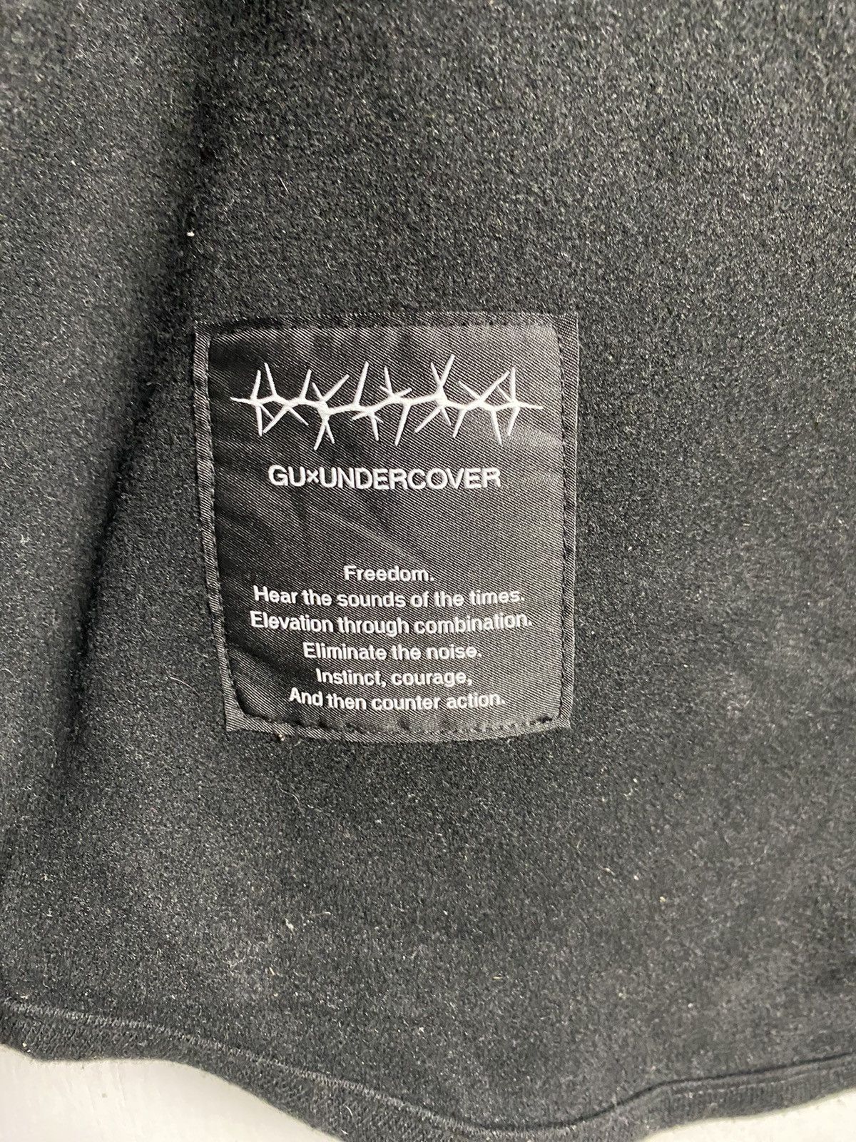 GU × Undercover UNDERCOVER LONG JACKET ROSE EMBROIDERED OVERSIZED Size US XL / EU 56 / 4 - 4 Thumbnail