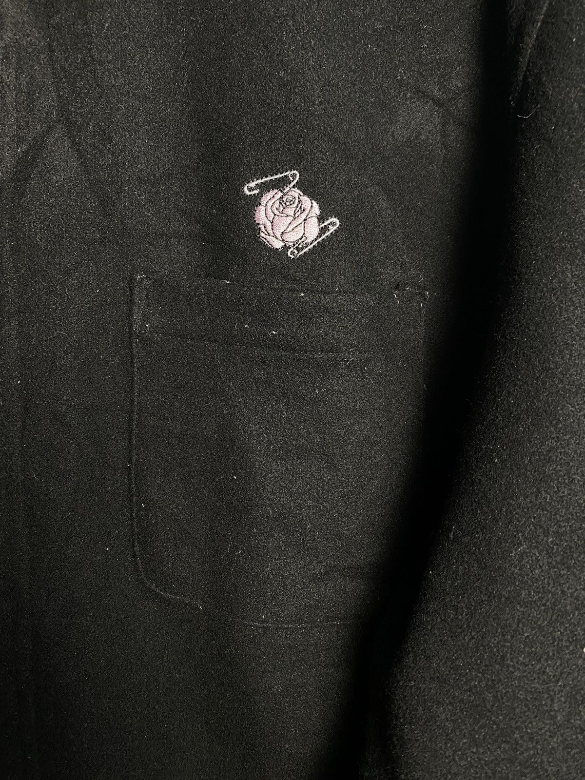 GU × Undercover UNDERCOVER LONG JACKET ROSE EMBROIDERED OVERSIZED Size US XL / EU 56 / 4 - 5 Thumbnail