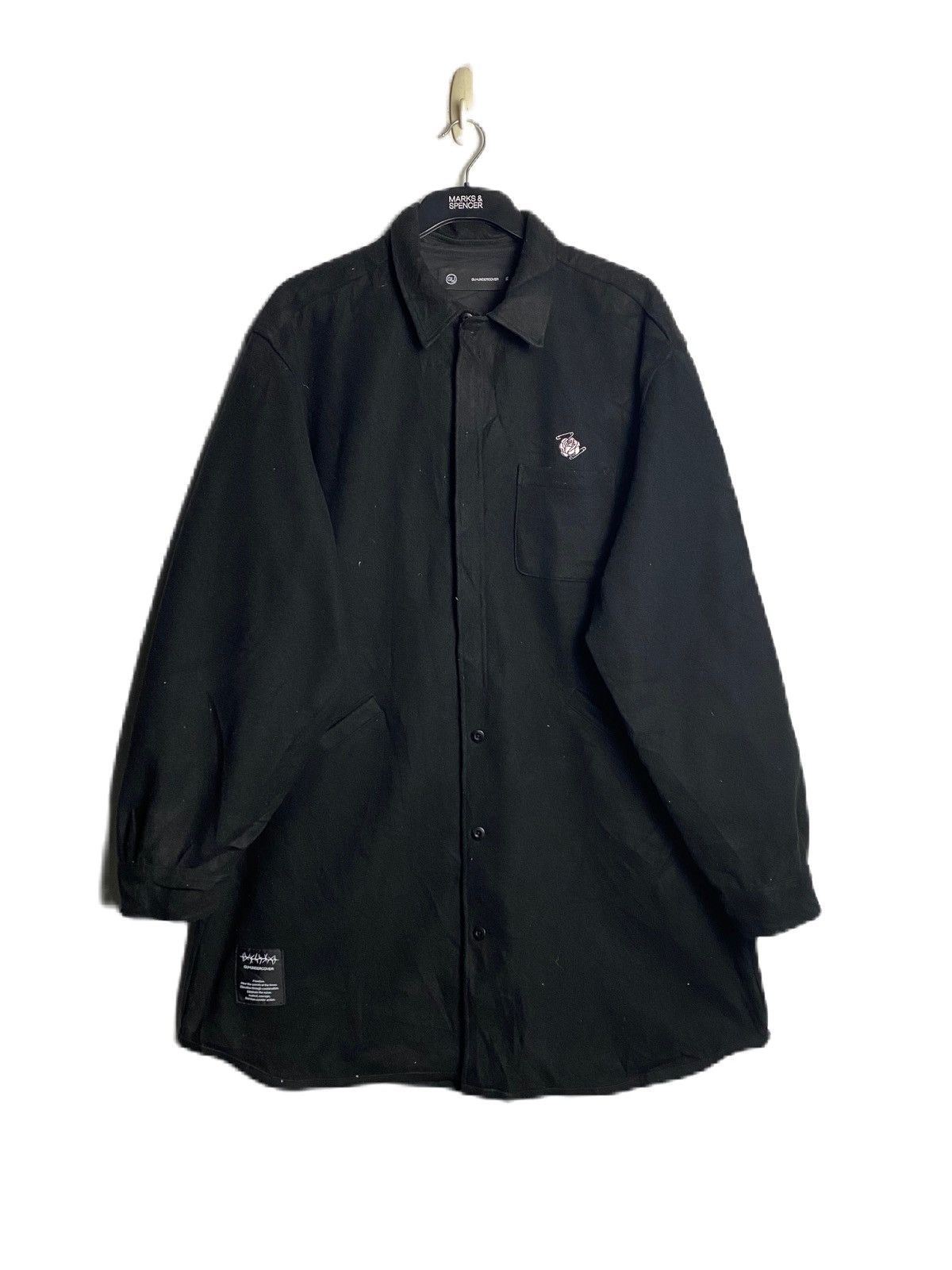 GU × Undercover UNDERCOVER LONG JACKET ROSE EMBROIDERED OVERSIZED Size US XL / EU 56 / 4 - 1 Thumbnail