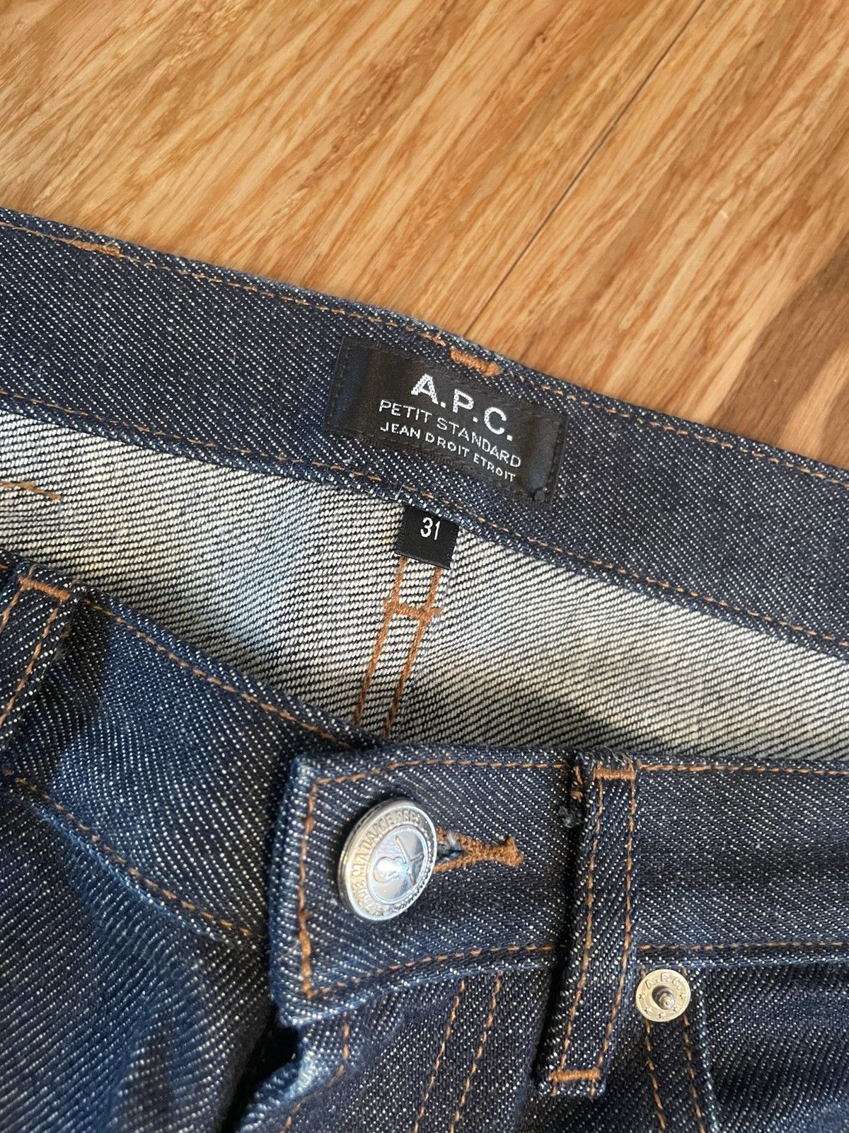 A.P.C. × JJJJound A.P.C. Jjjjound petite standard selvedge denim Size US 31 - 3 Thumbnail