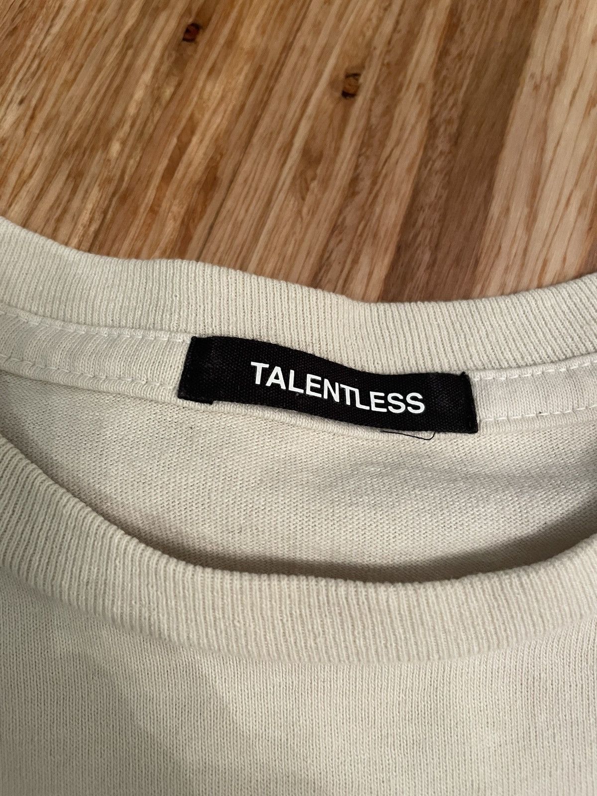 Talentless Talentless bone tee Size US L / EU 52-54 / 3 - 3 Thumbnail