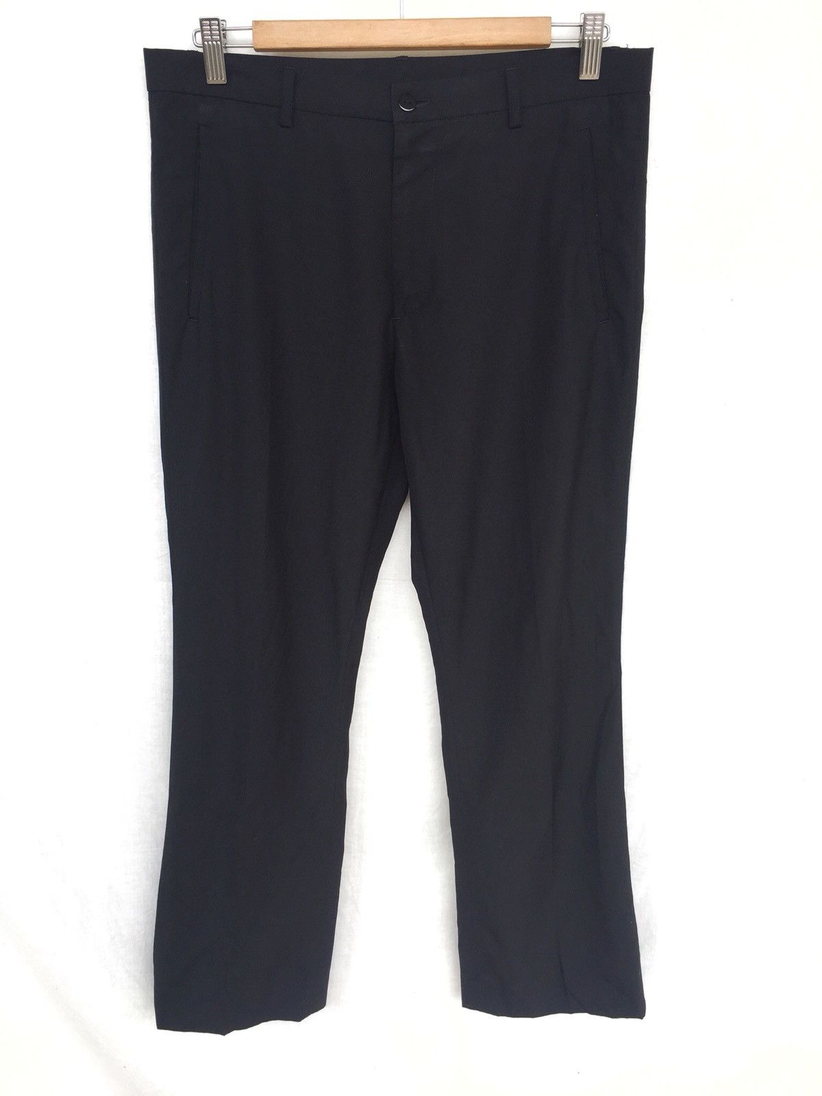 Jean Paul Gaultier OG Jean Paul Gaultier Homme Gabardine Baggy Pants Size US 33 - 2 Thumbnail