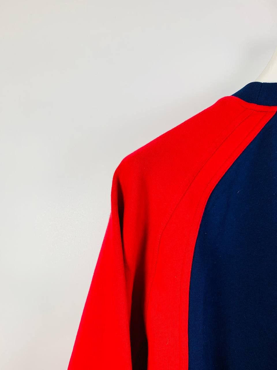 Adidas Adidas Vintage sweatshirt blue red XL Size US XL / EU 56 / 4 - 11 Thumbnail